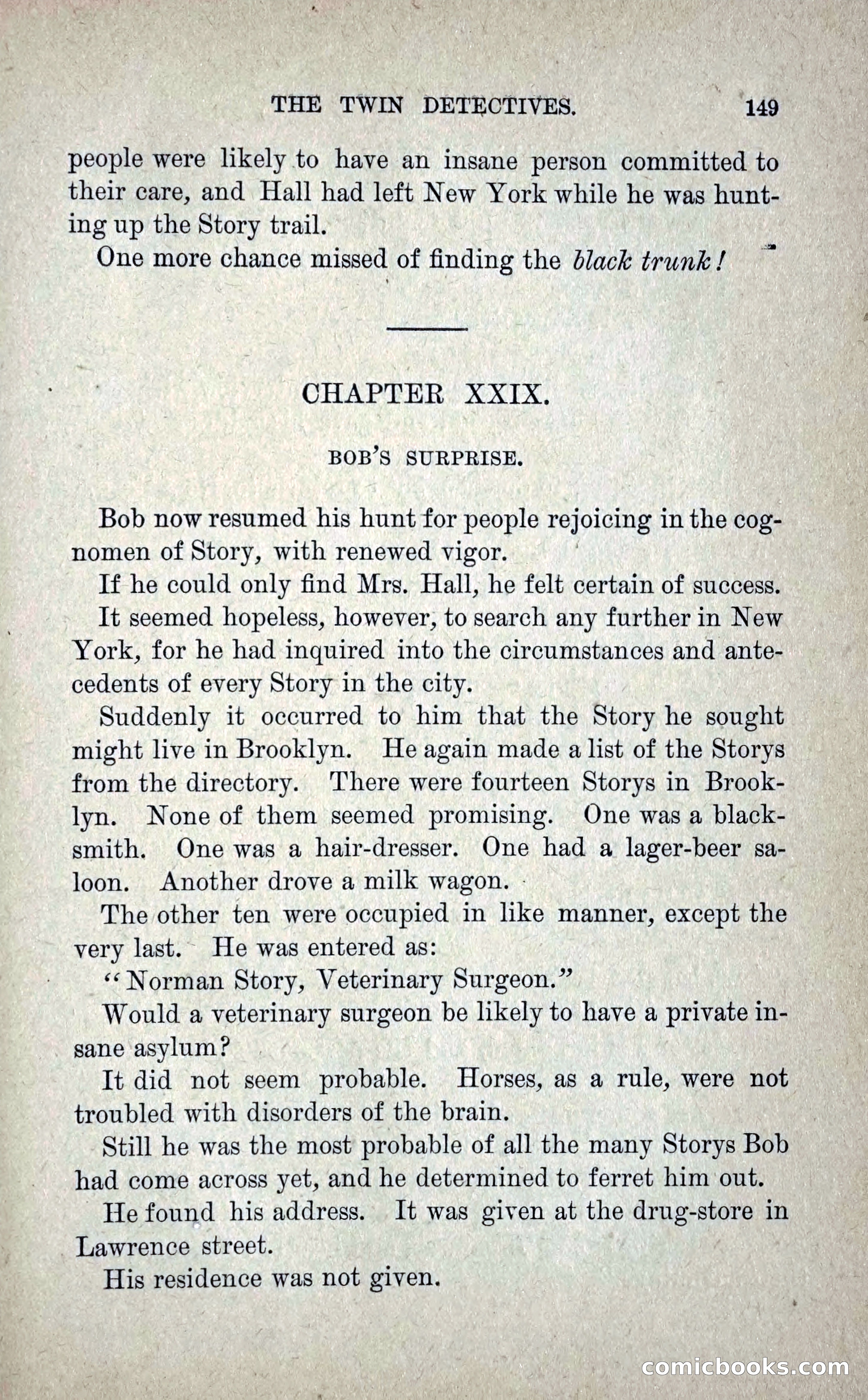 The Twin Detectives; or, The Robbers of the Tomb — page 158 of 235