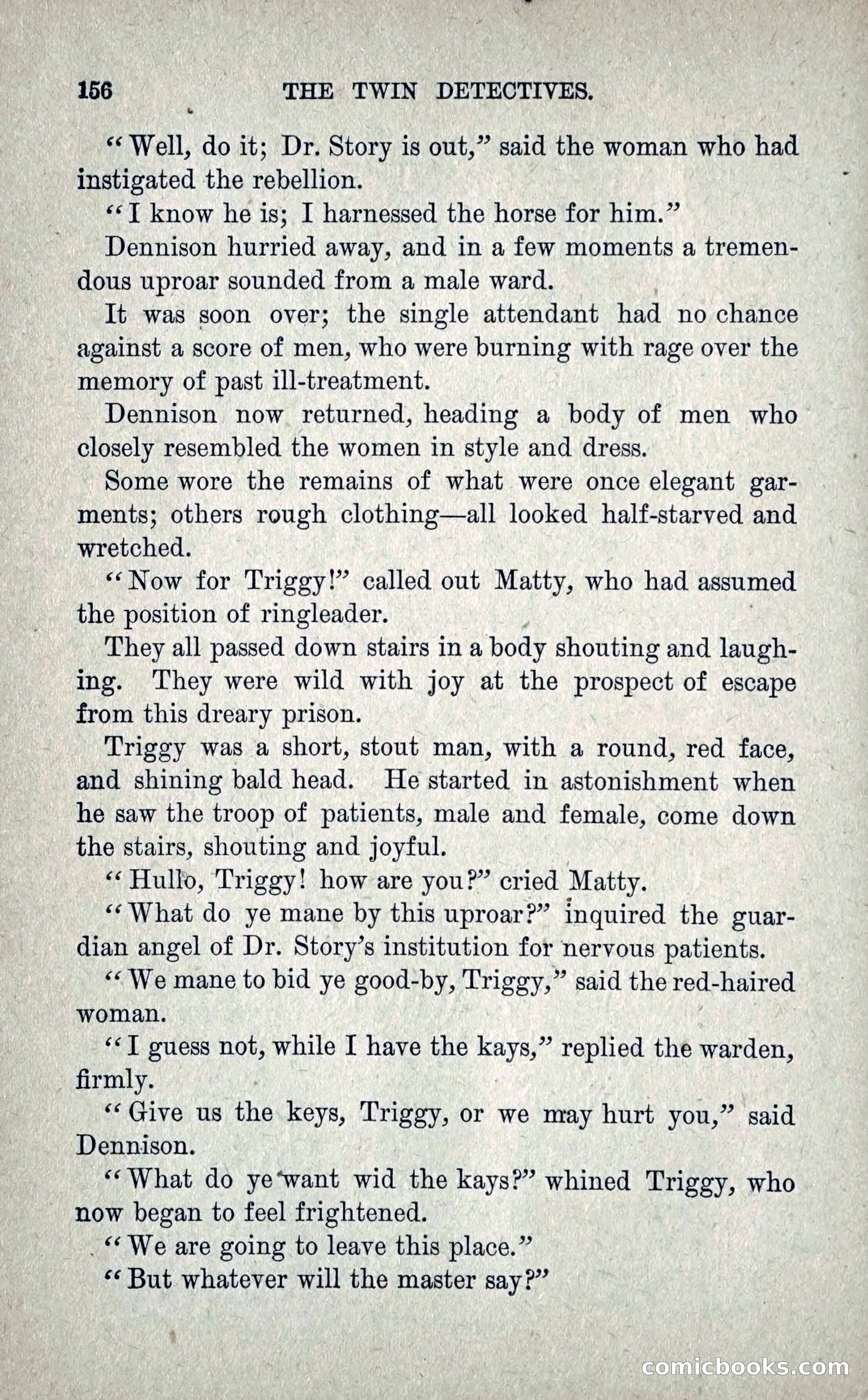 The Twin Detectives; or, The Robbers of the Tomb — page 165 of 235