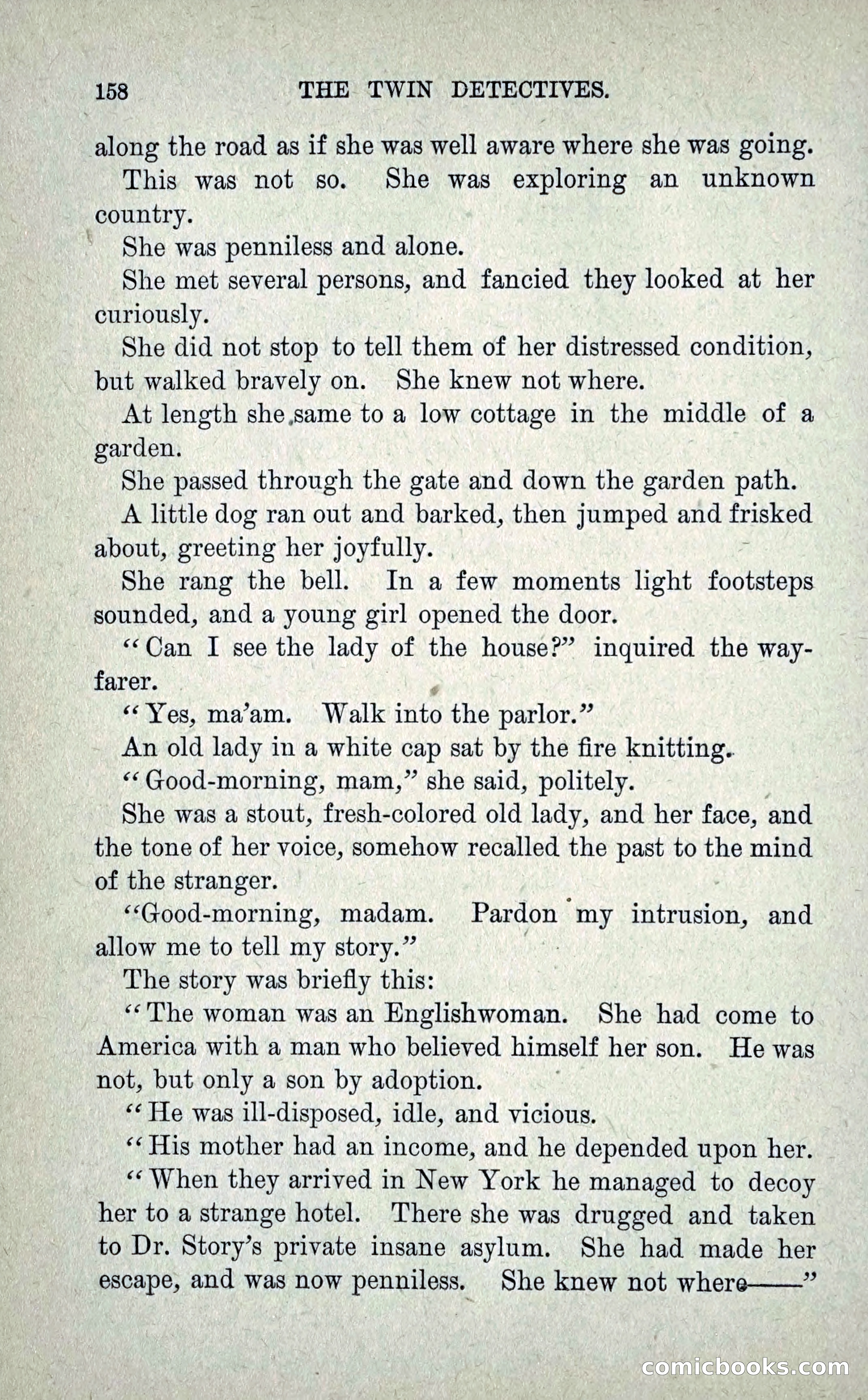 The Twin Detectives; or, The Robbers of the Tomb — page 167 of 235