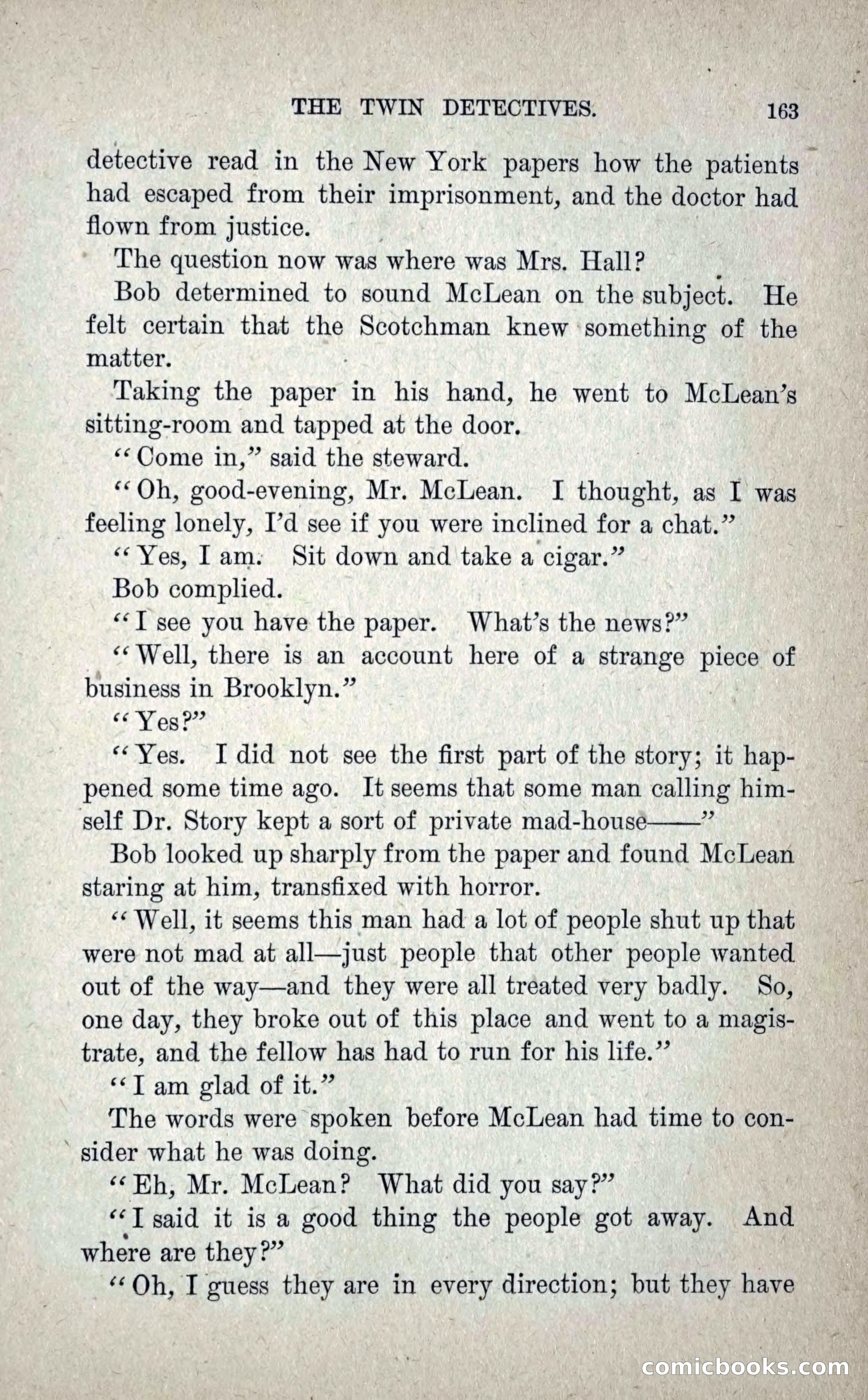 The Twin Detectives; or, The Robbers of the Tomb — page 172 of 235