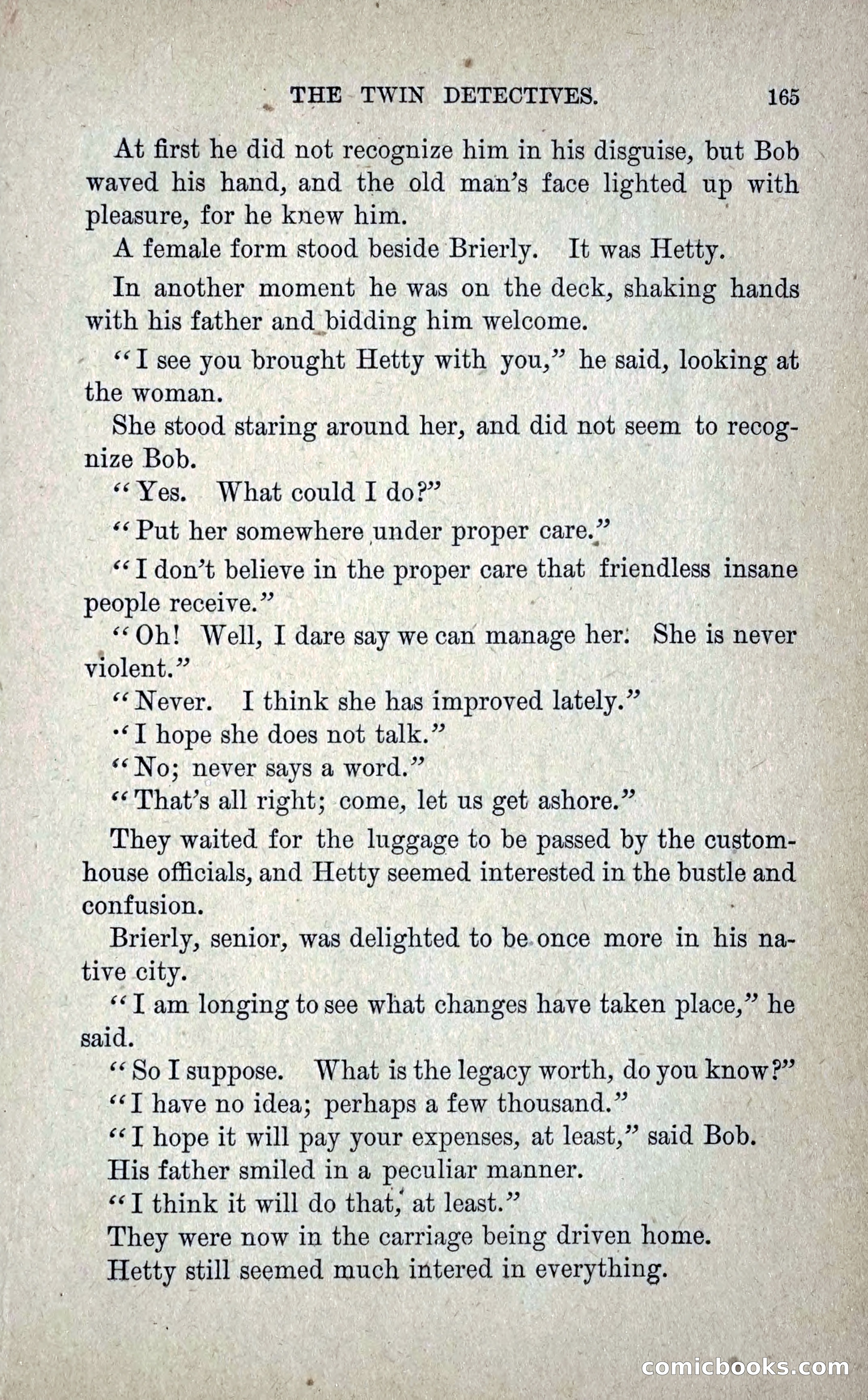 The Twin Detectives; or, The Robbers of the Tomb — page 174 of 235