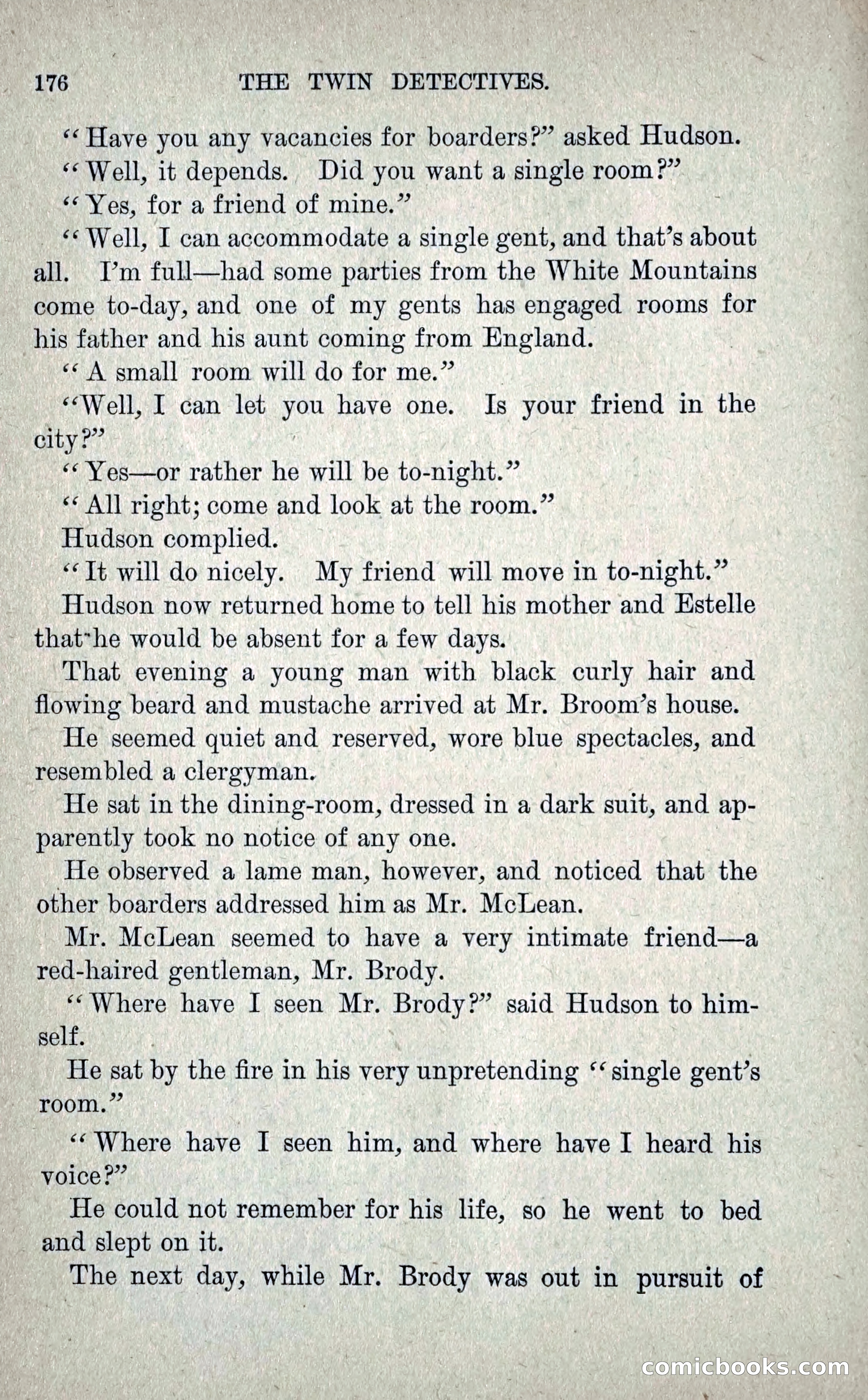 The Twin Detectives; or, The Robbers of the Tomb — page 185 of 235