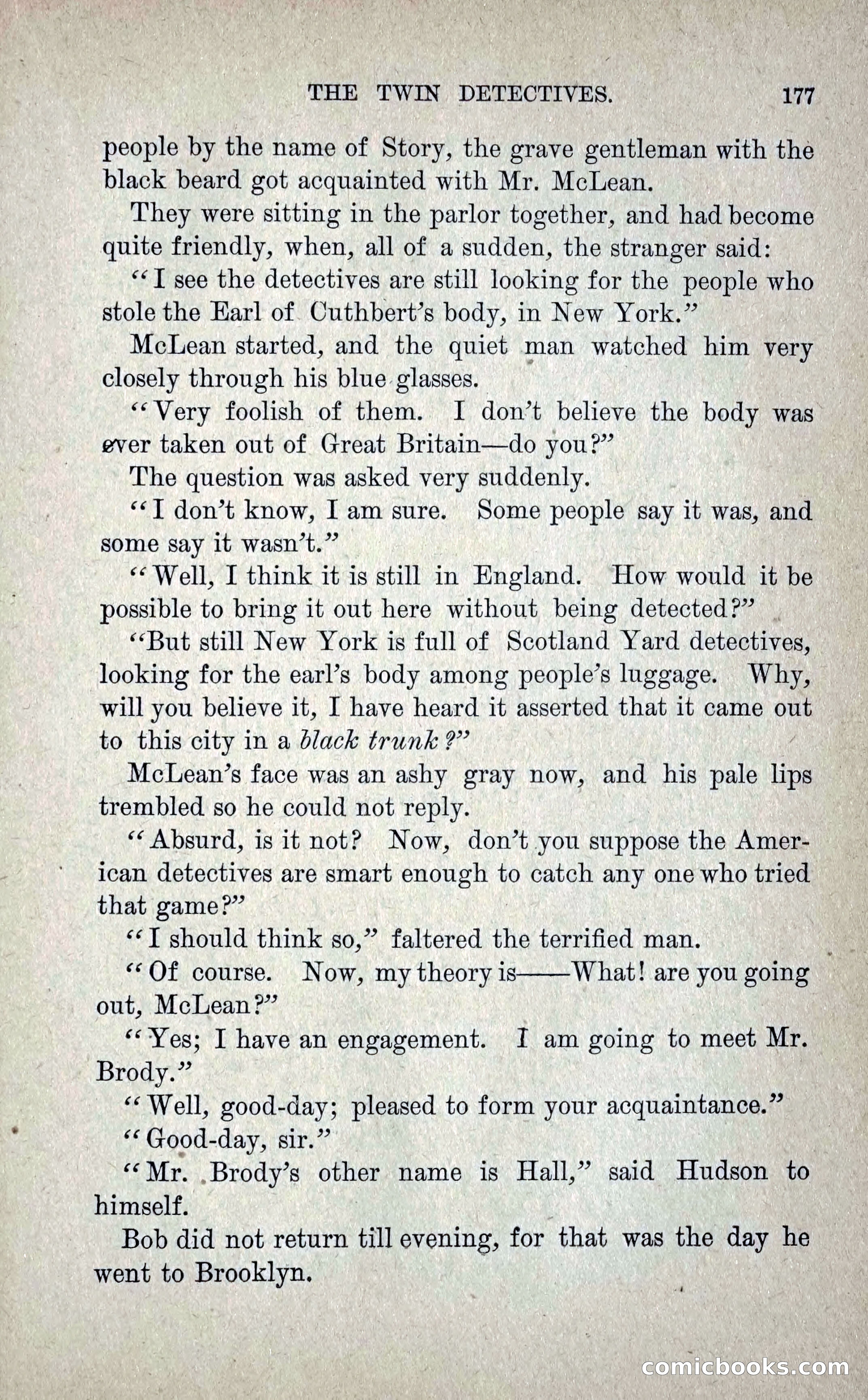 The Twin Detectives; or, The Robbers of the Tomb — page 186 of 235