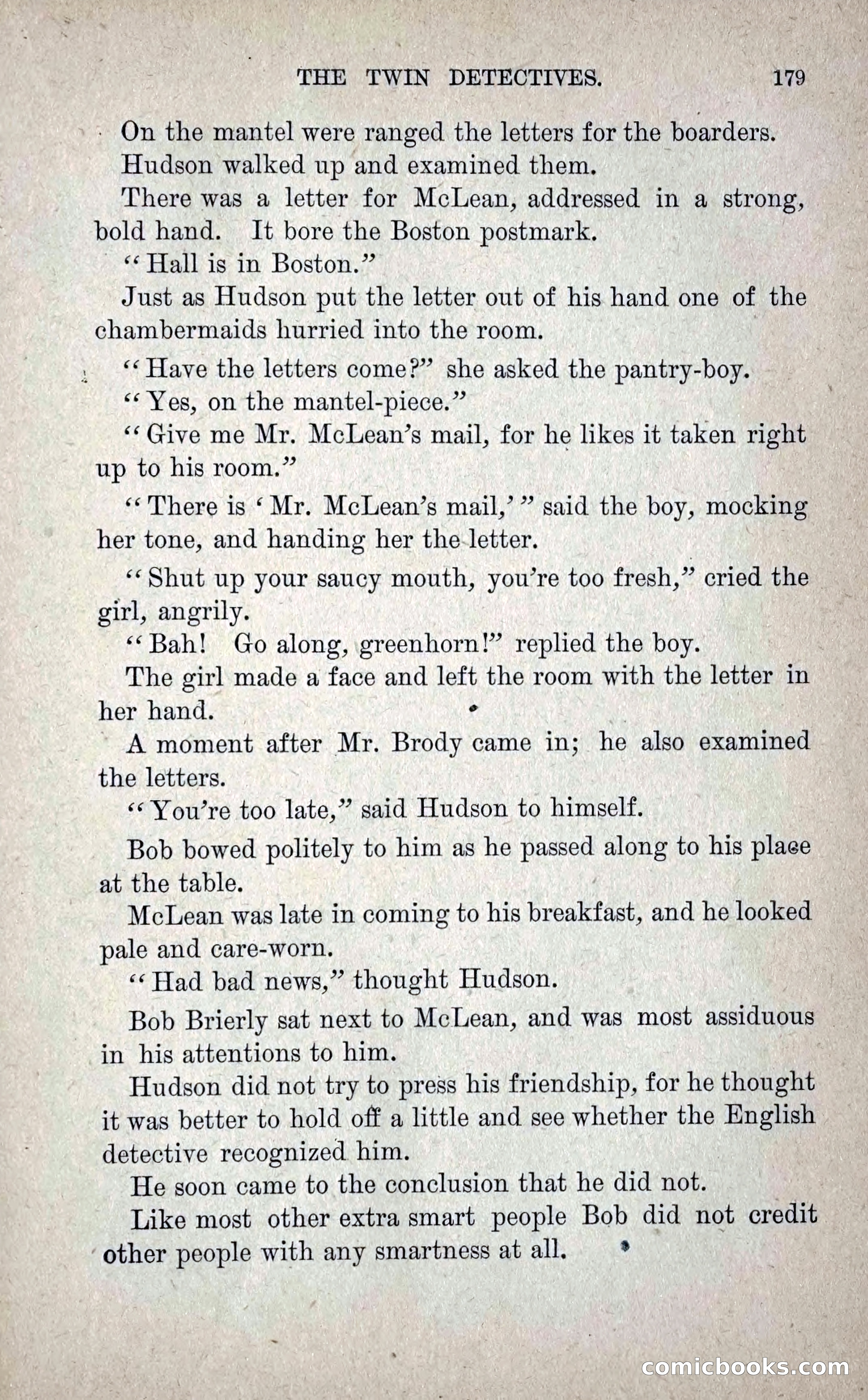 The Twin Detectives; or, The Robbers of the Tomb — page 188 of 235