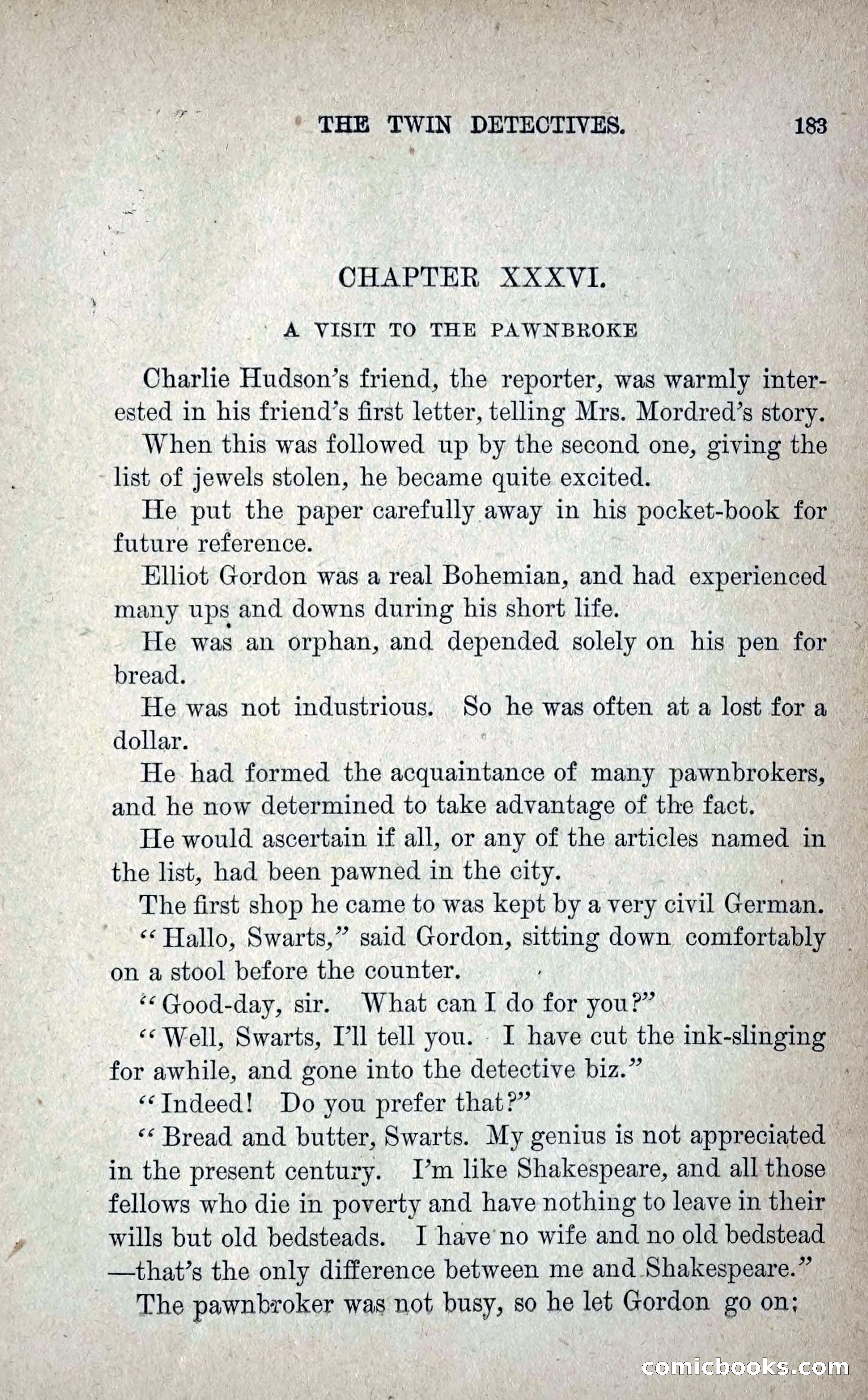 The Twin Detectives; or, The Robbers of the Tomb — page 192 of 235