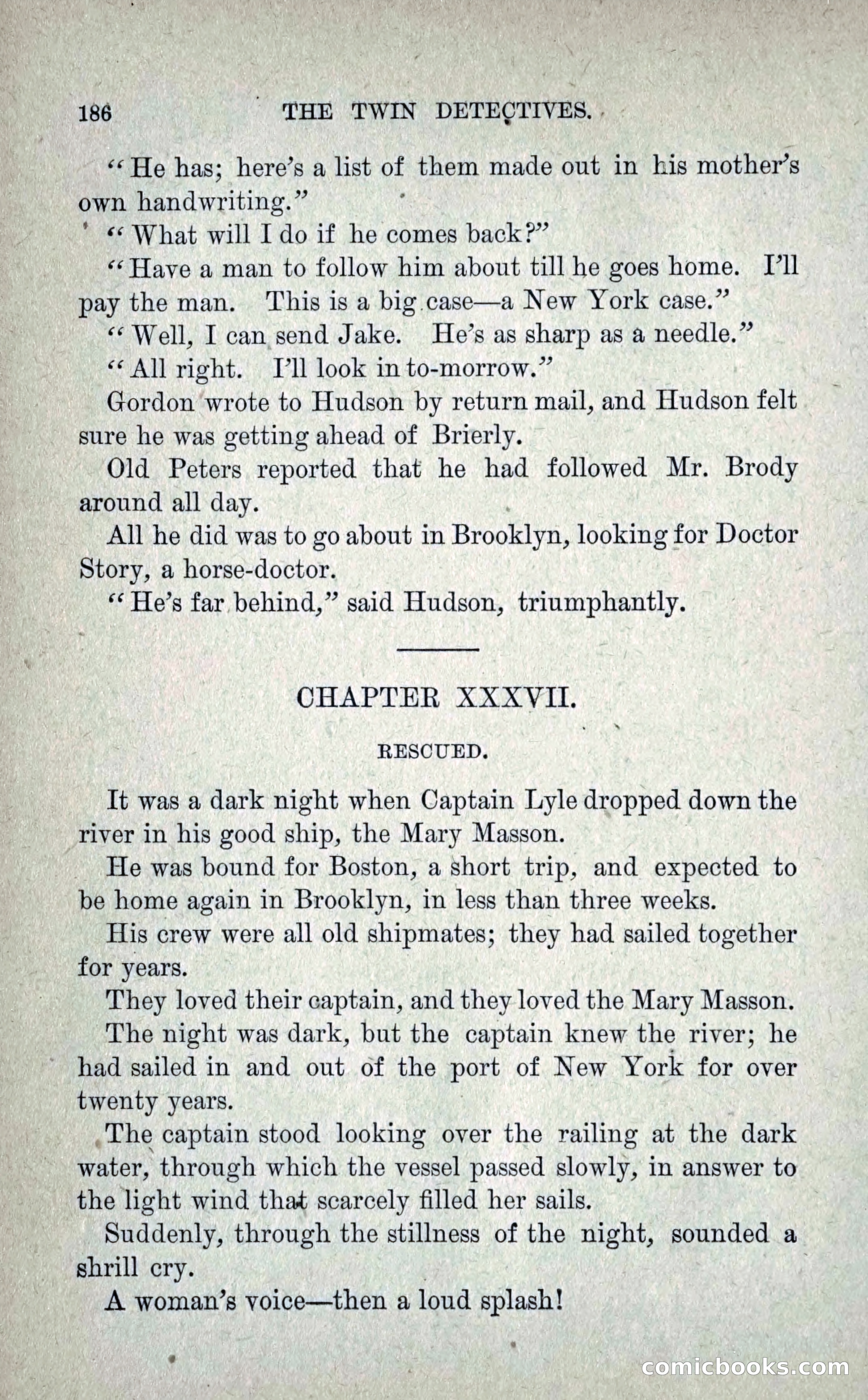The Twin Detectives; or, The Robbers of the Tomb — page 195 of 235