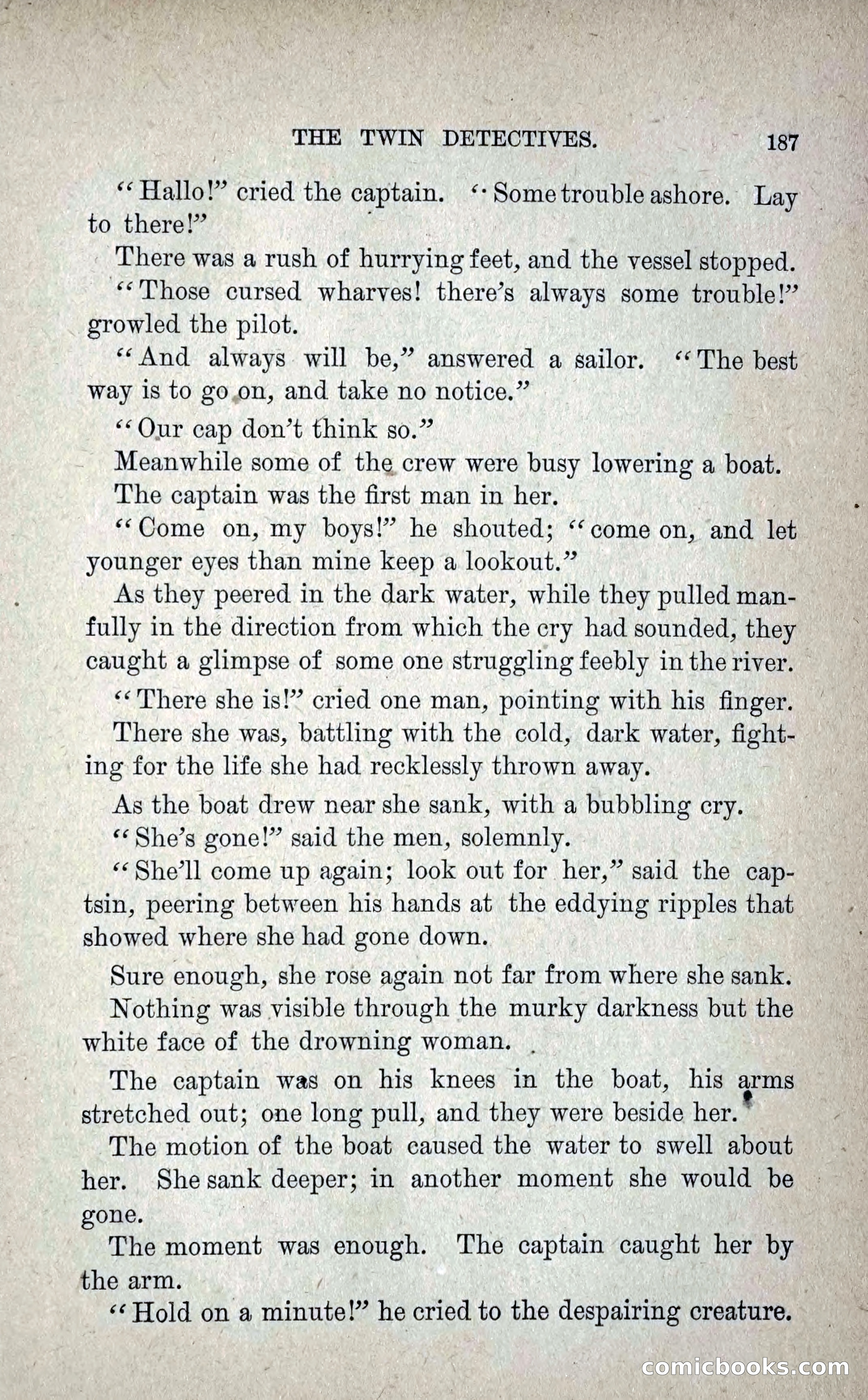 The Twin Detectives; or, The Robbers of the Tomb — page 196 of 235