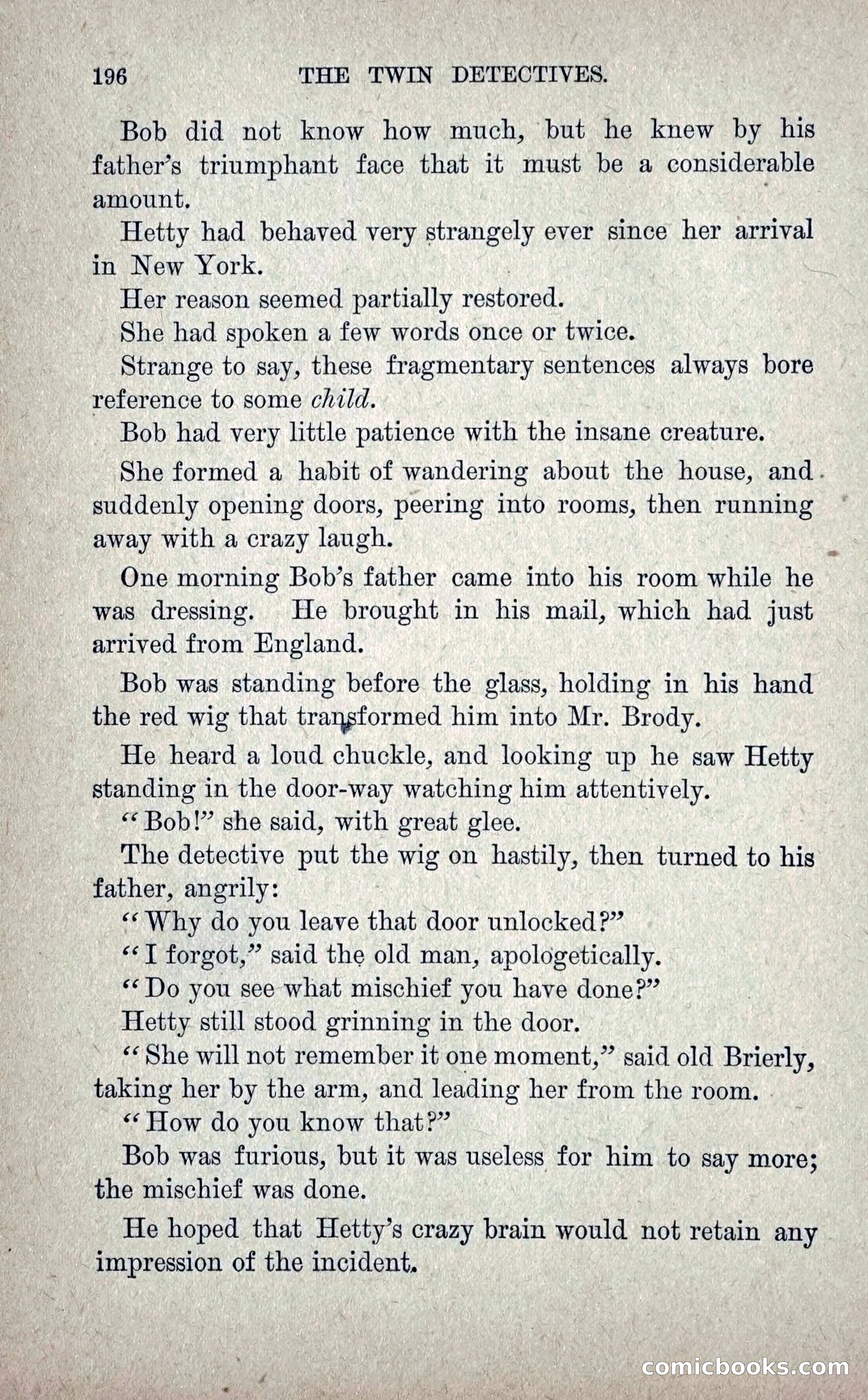 The Twin Detectives; or, The Robbers of the Tomb — page 205 of 235