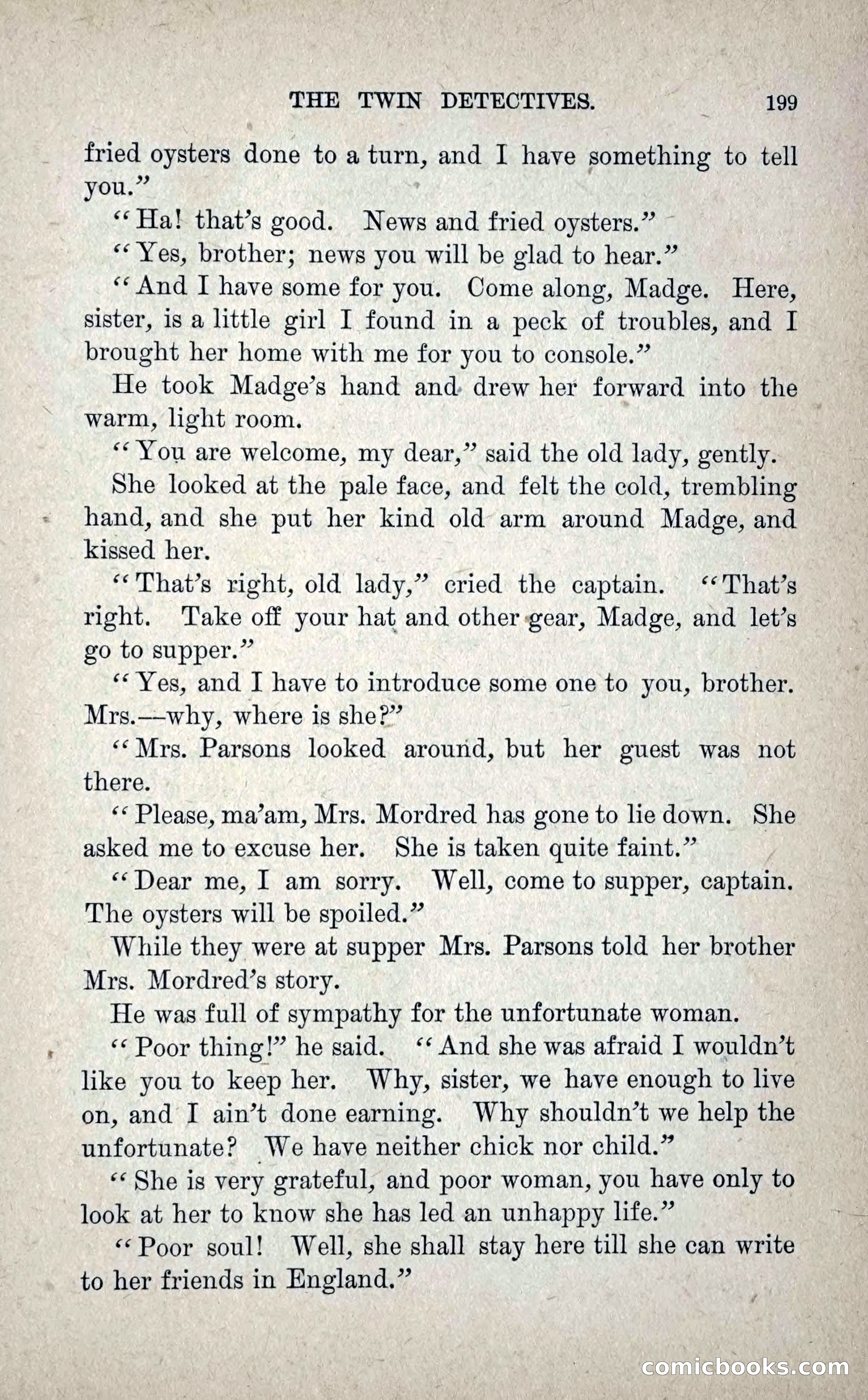 The Twin Detectives; or, The Robbers of the Tomb — page 208 of 235