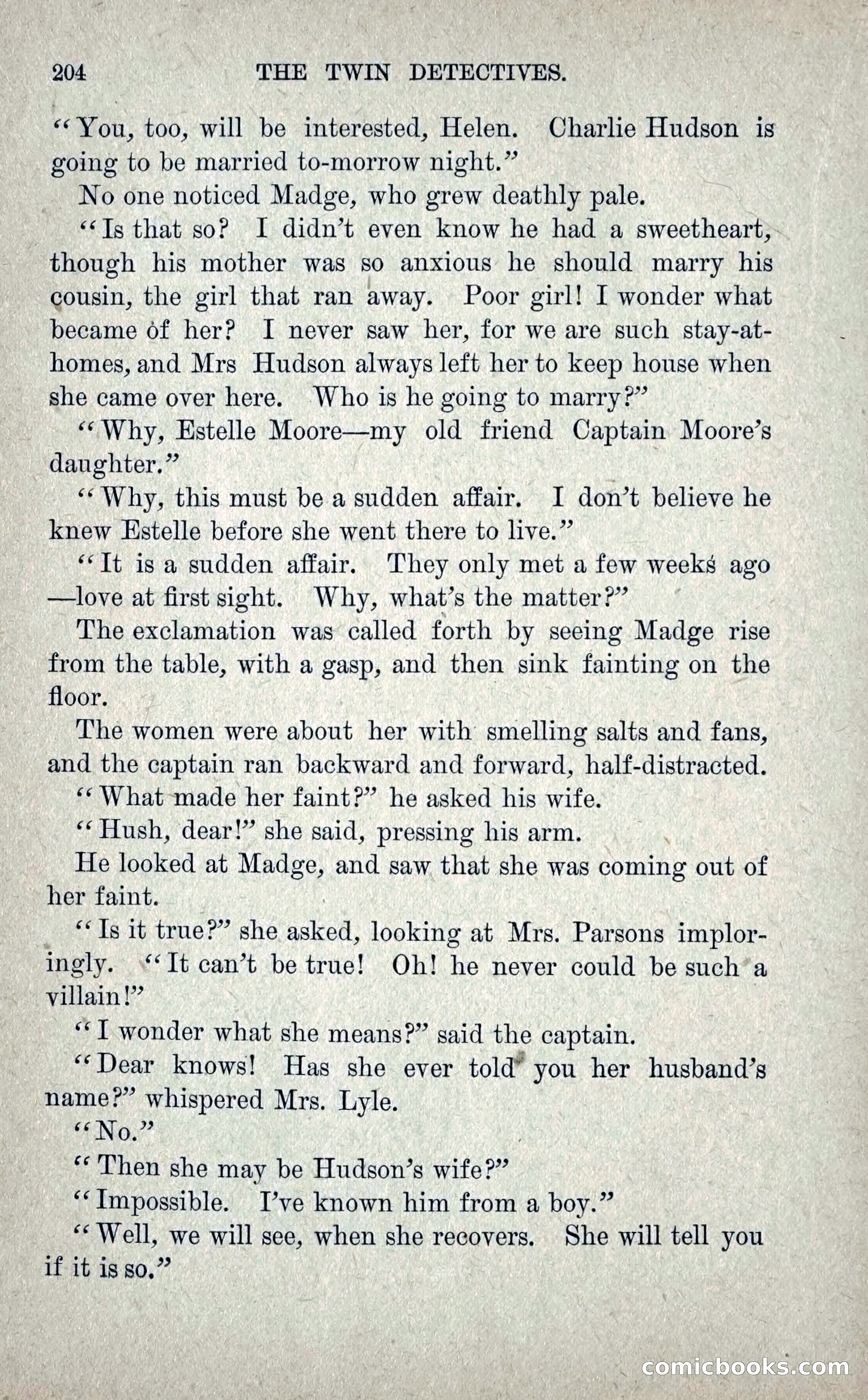 The Twin Detectives; or, The Robbers of the Tomb — page 213 of 235