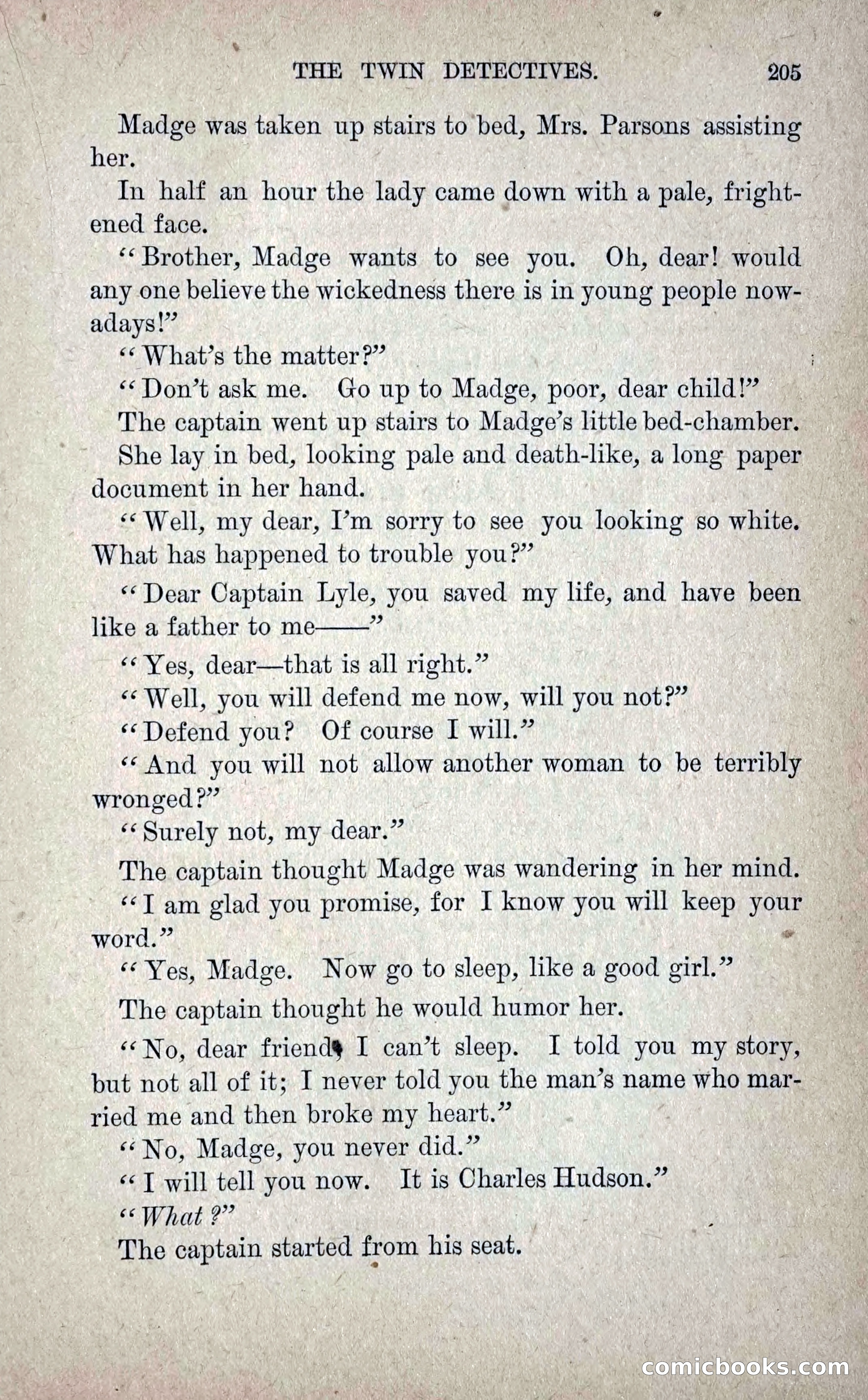 The Twin Detectives; or, The Robbers of the Tomb — page 214 of 235