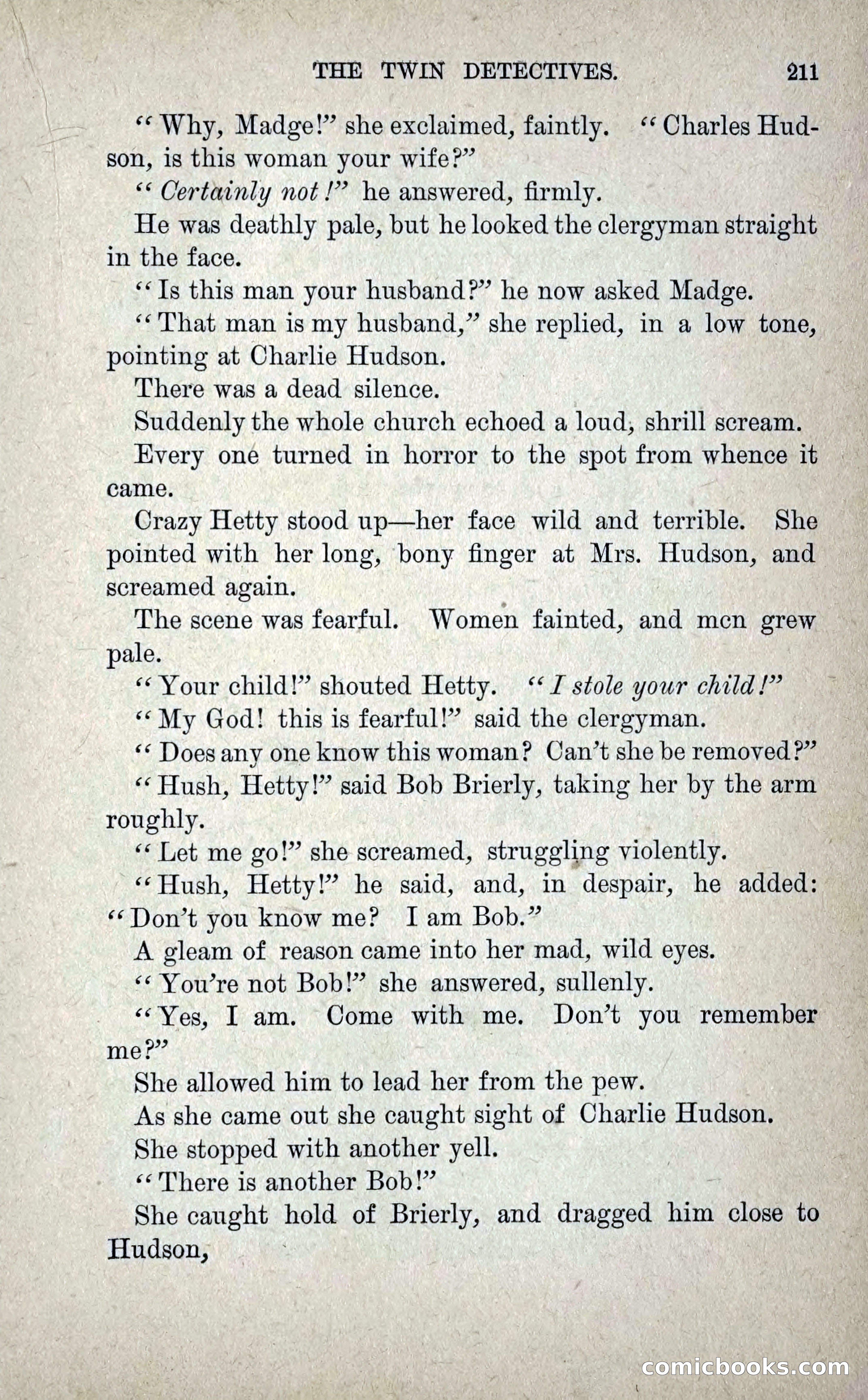 The Twin Detectives; or, The Robbers of the Tomb — page 220 of 235