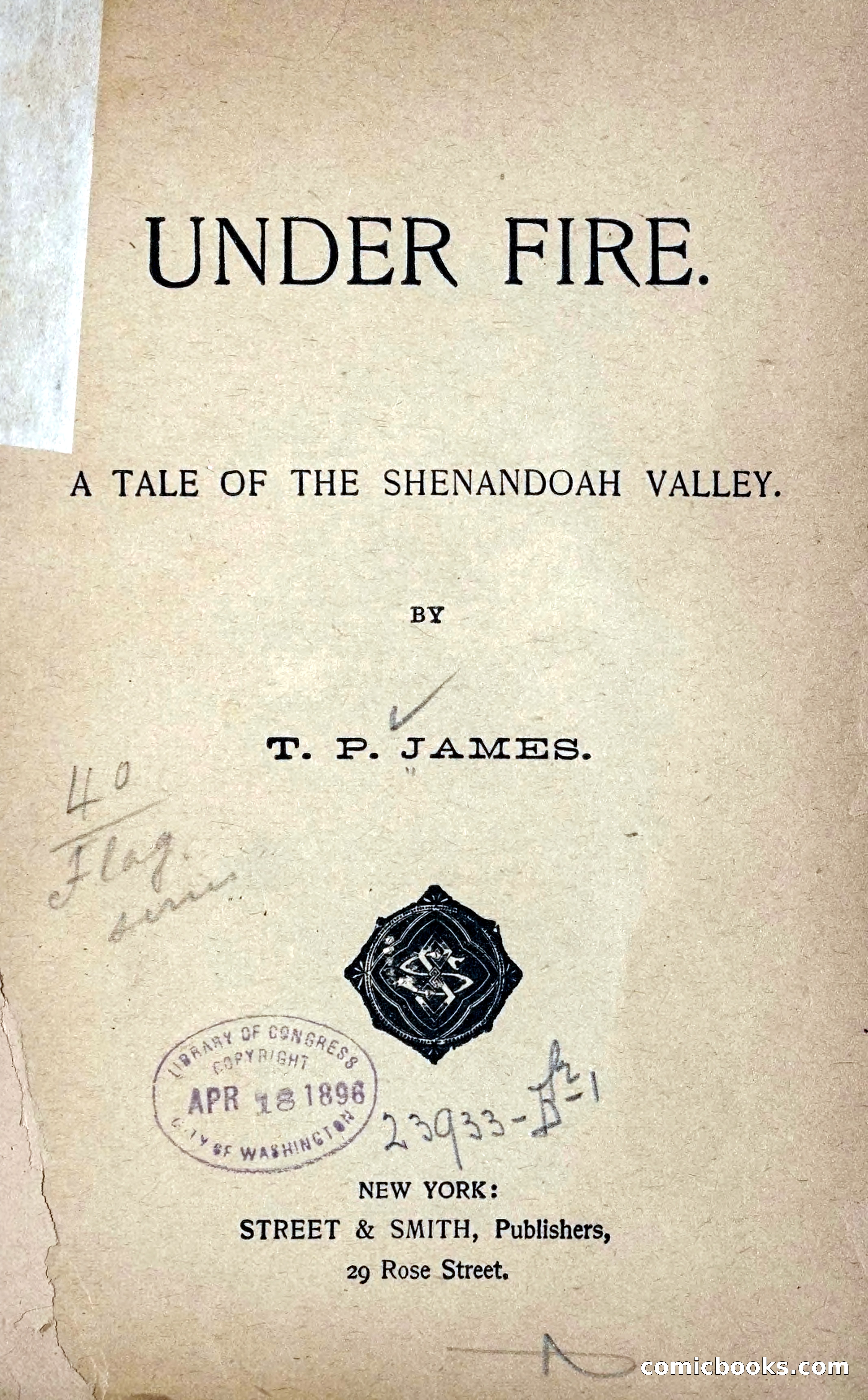 Under Fire: A Tale of the Shenandoah Valley — page 10 of 232