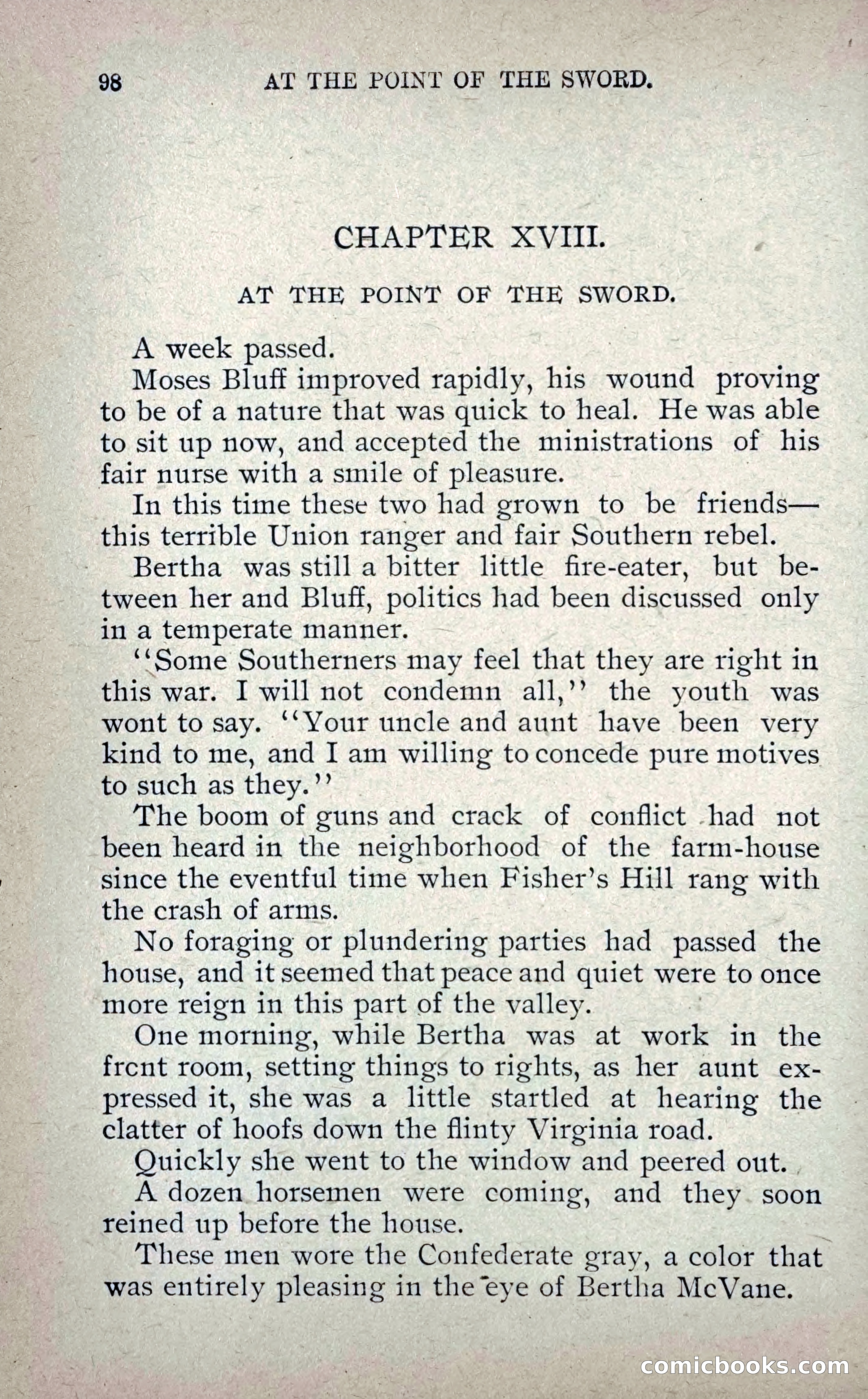 Under Fire: A Tale of the Shenandoah Valley — page 105 of 232