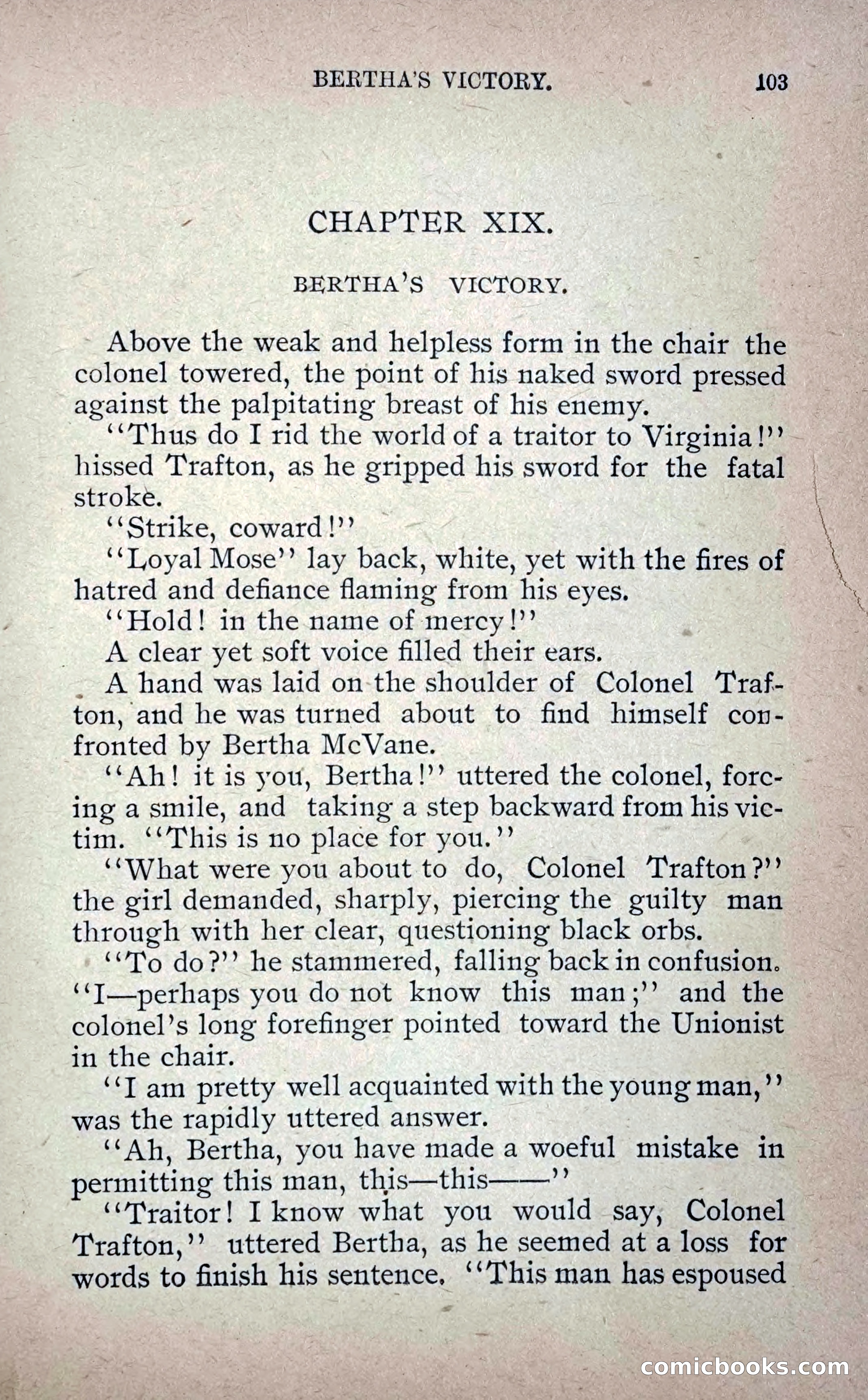 Under Fire: A Tale of the Shenandoah Valley — page 110 of 232