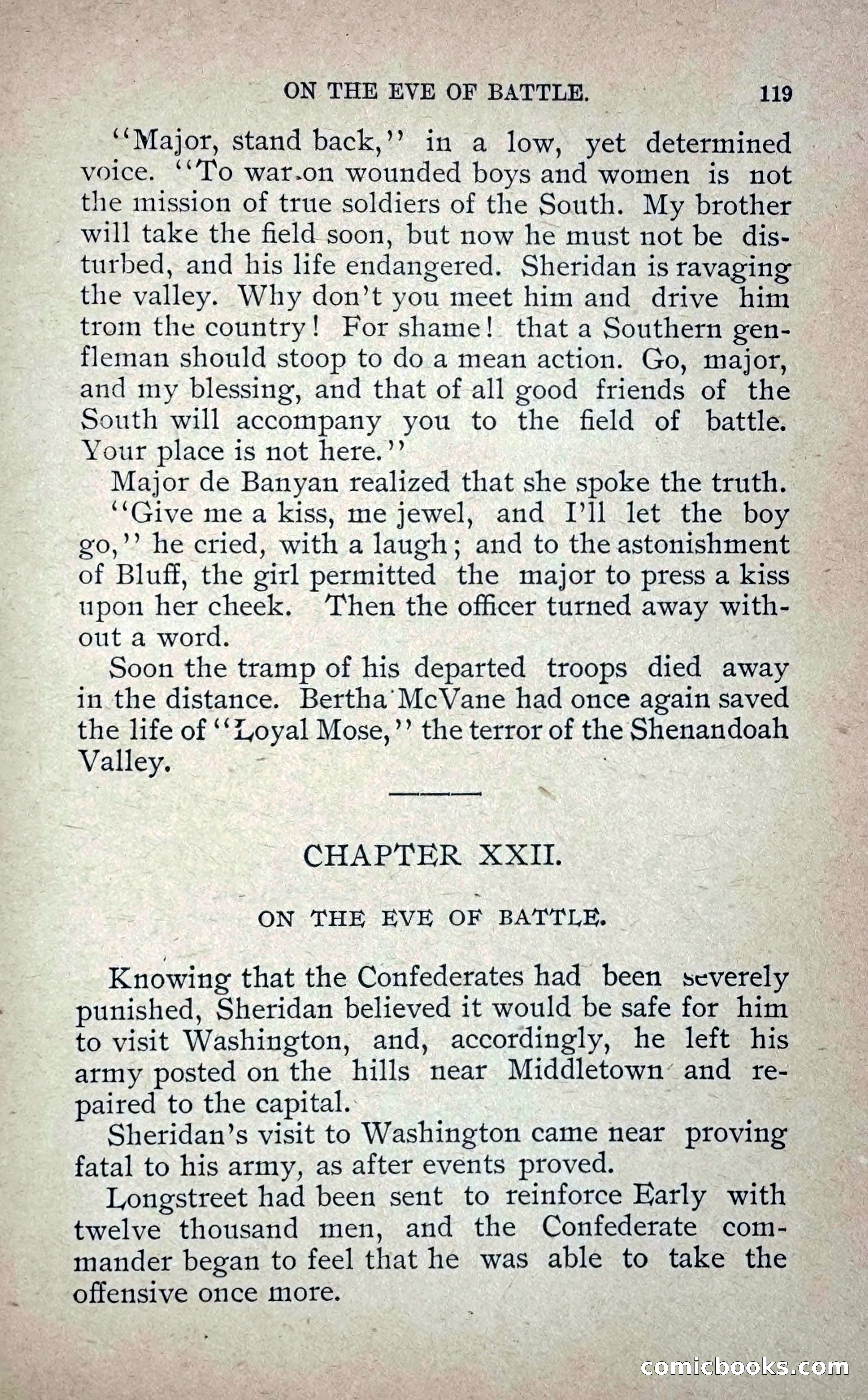 Under Fire: A Tale of the Shenandoah Valley — page 126 of 232