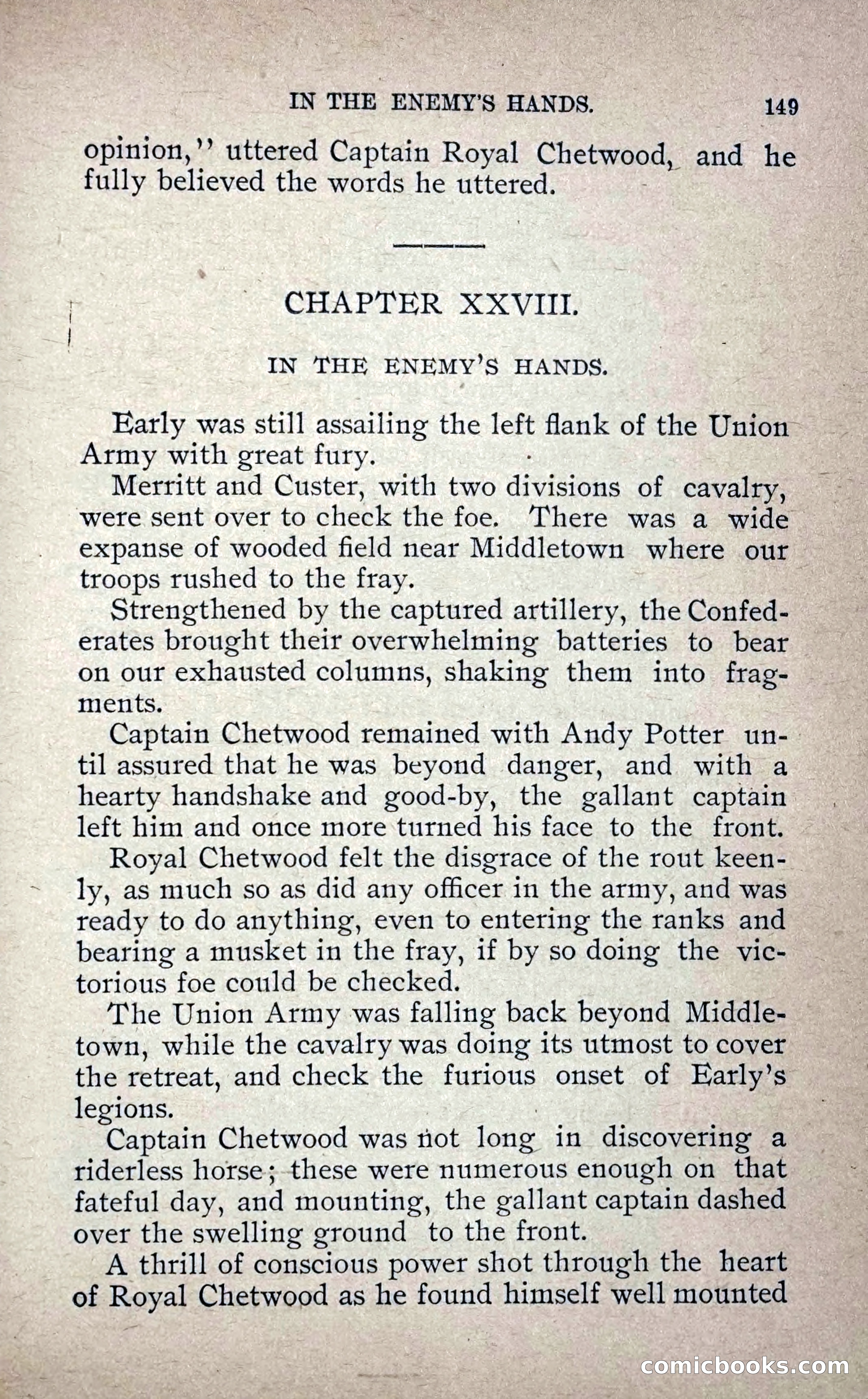 Under Fire: A Tale of the Shenandoah Valley — page 156 of 232