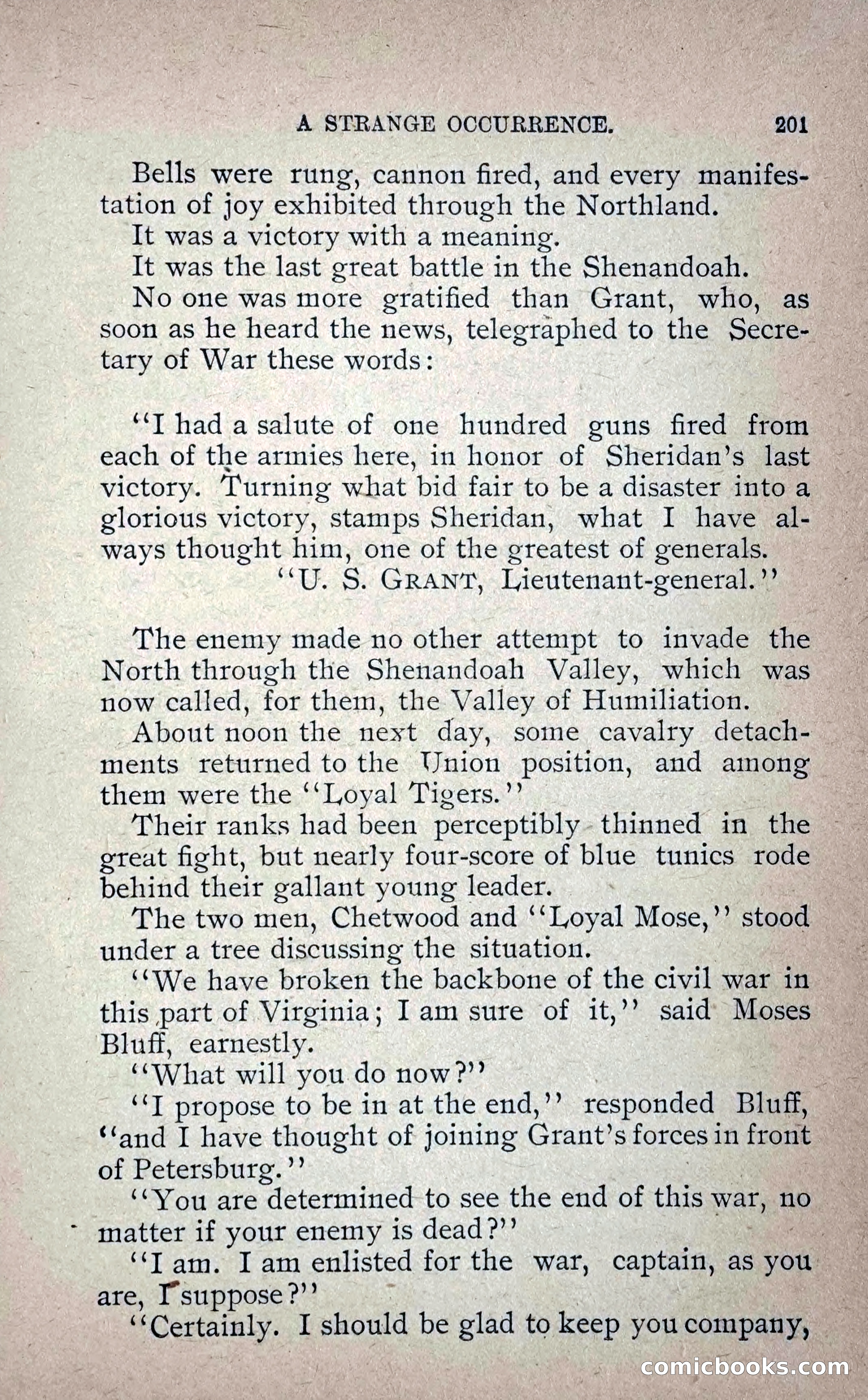 Under Fire: A Tale of the Shenandoah Valley — page 208 of 232