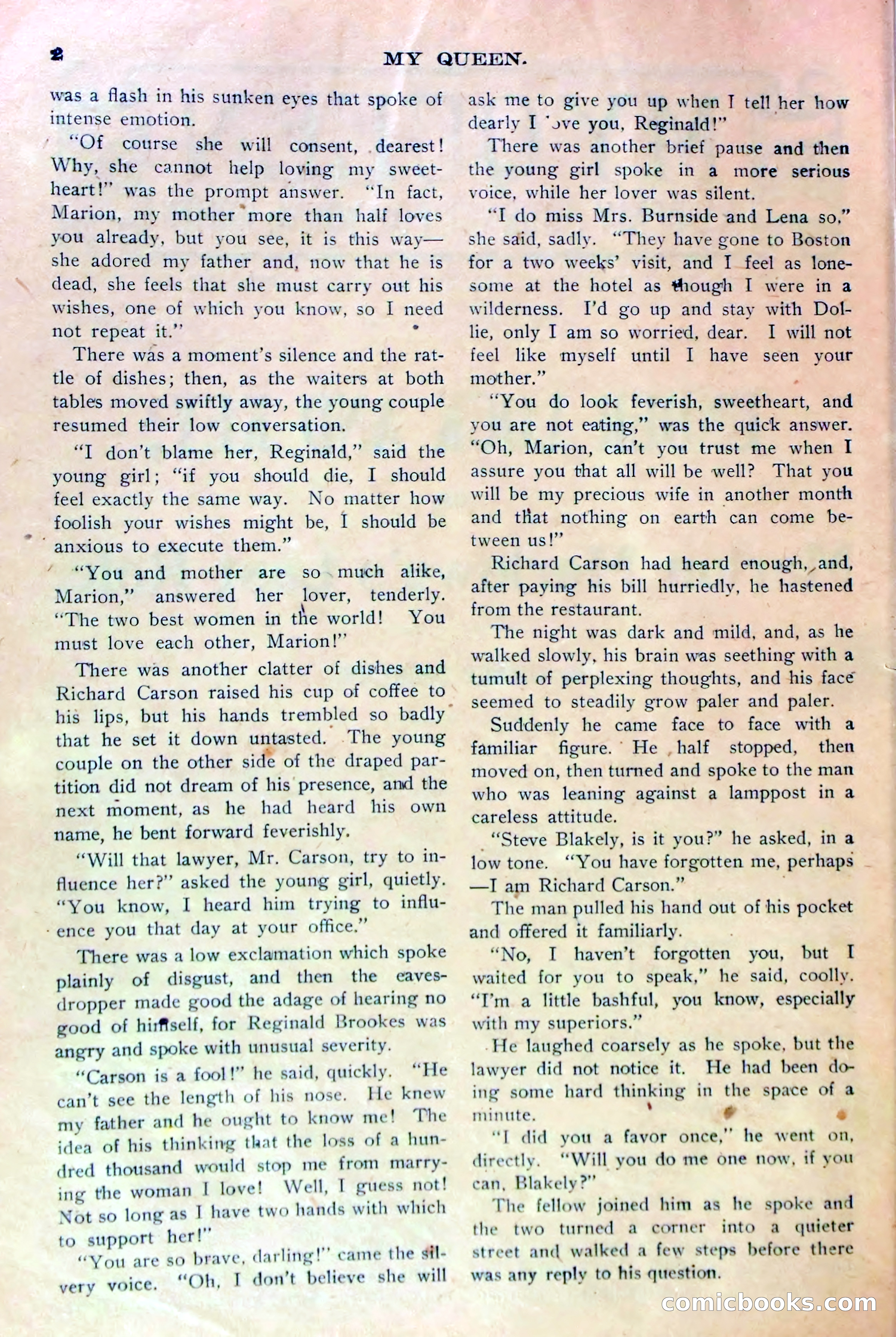 Under Lock and Key; or, Marion Marlowe's Last Role — page 5 of 36