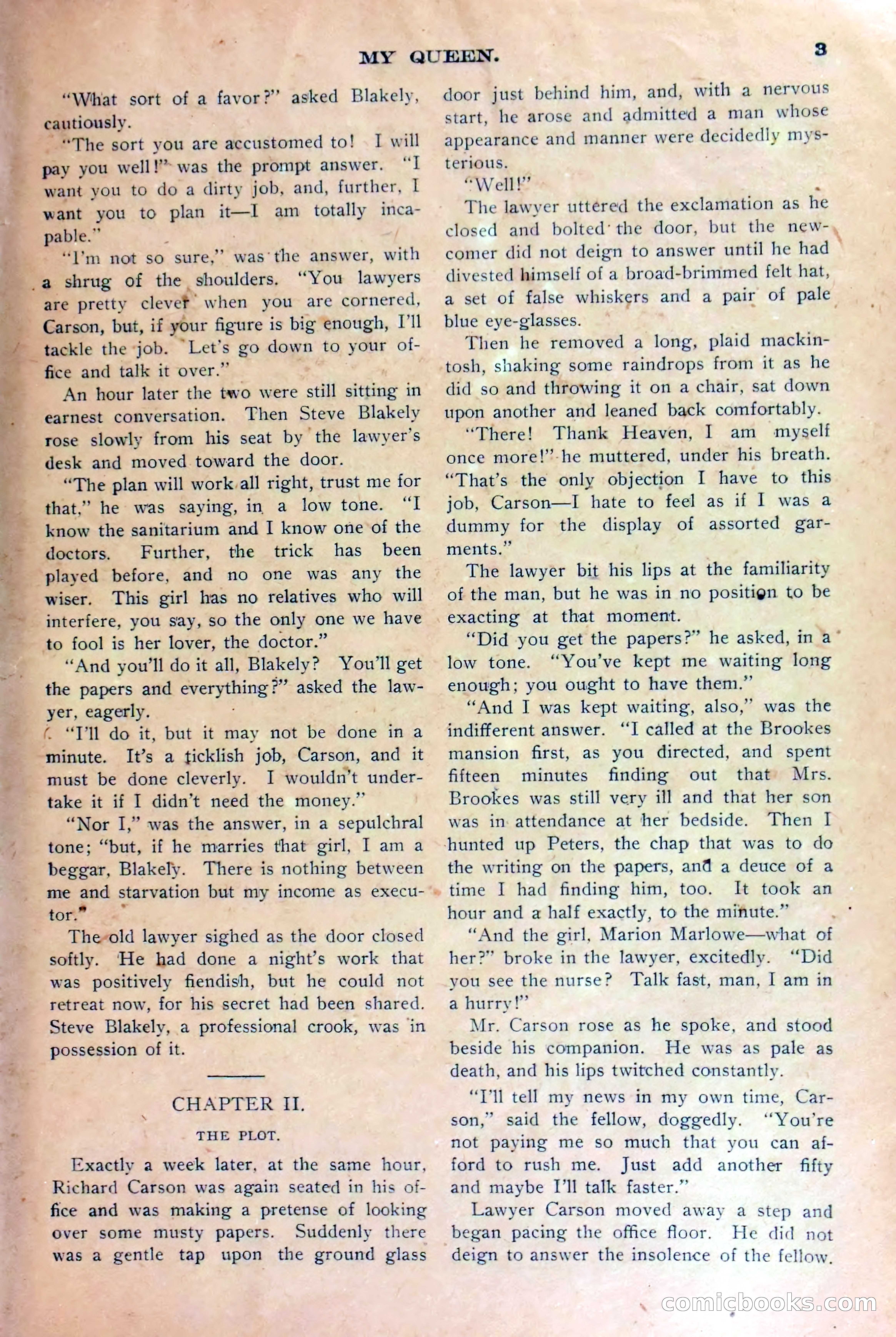 Under Lock and Key; or, Marion Marlowe's Last Role — page 6 of 36