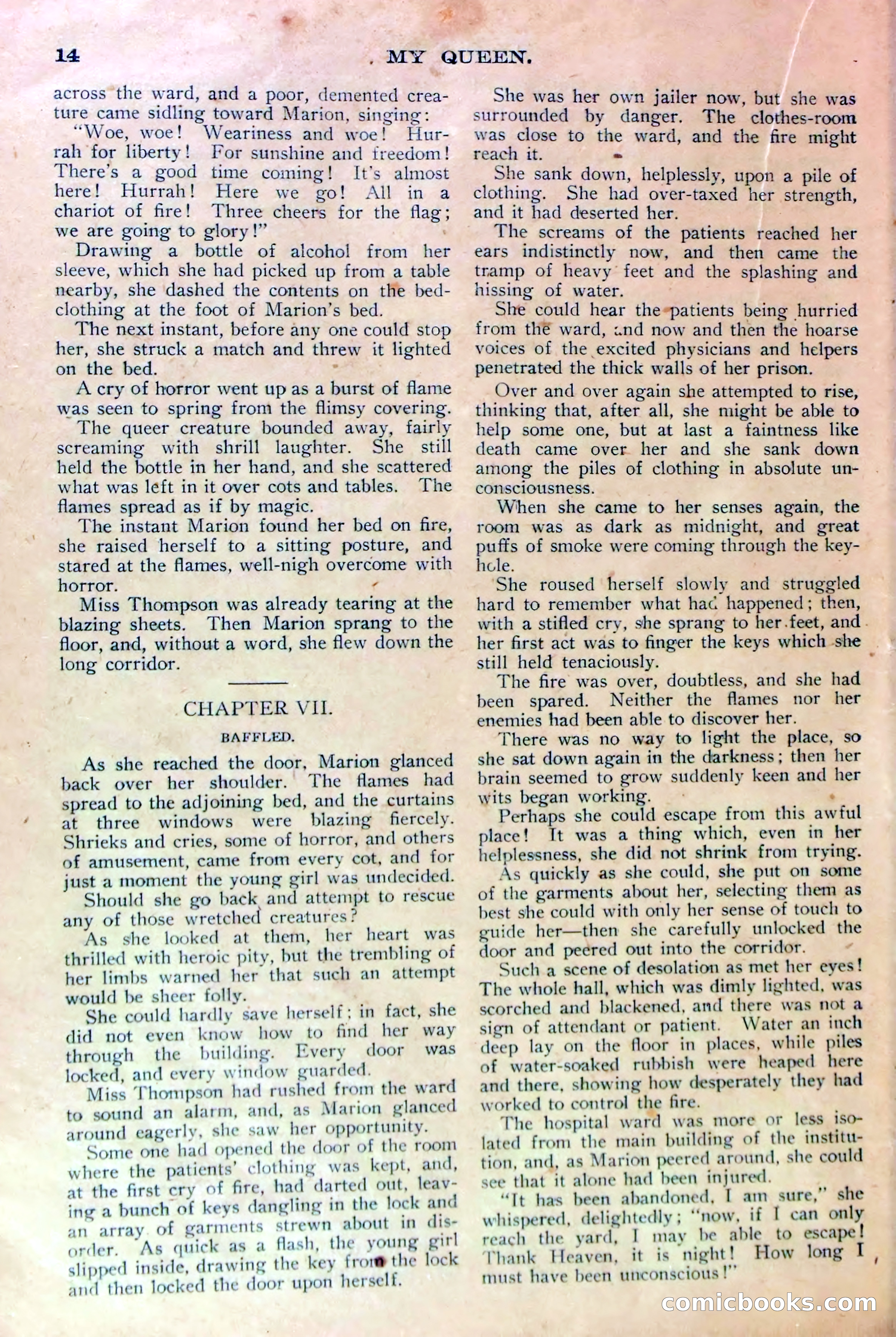 Under Lock and Key; or, Marion Marlowe's Last Role — page 17 of 36