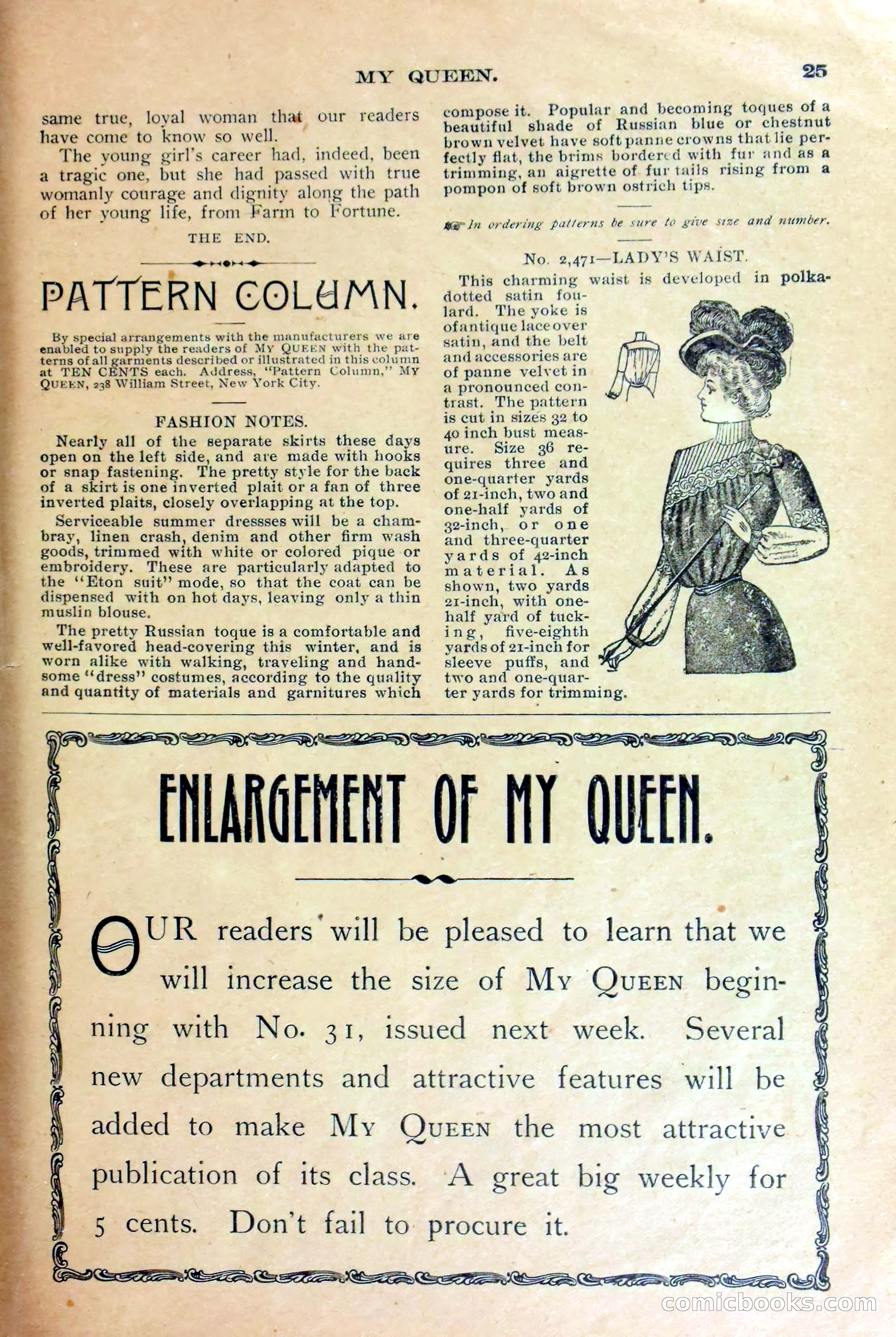 Under Lock and Key; or, Marion Marlowe's Last Role — page 28 of 36