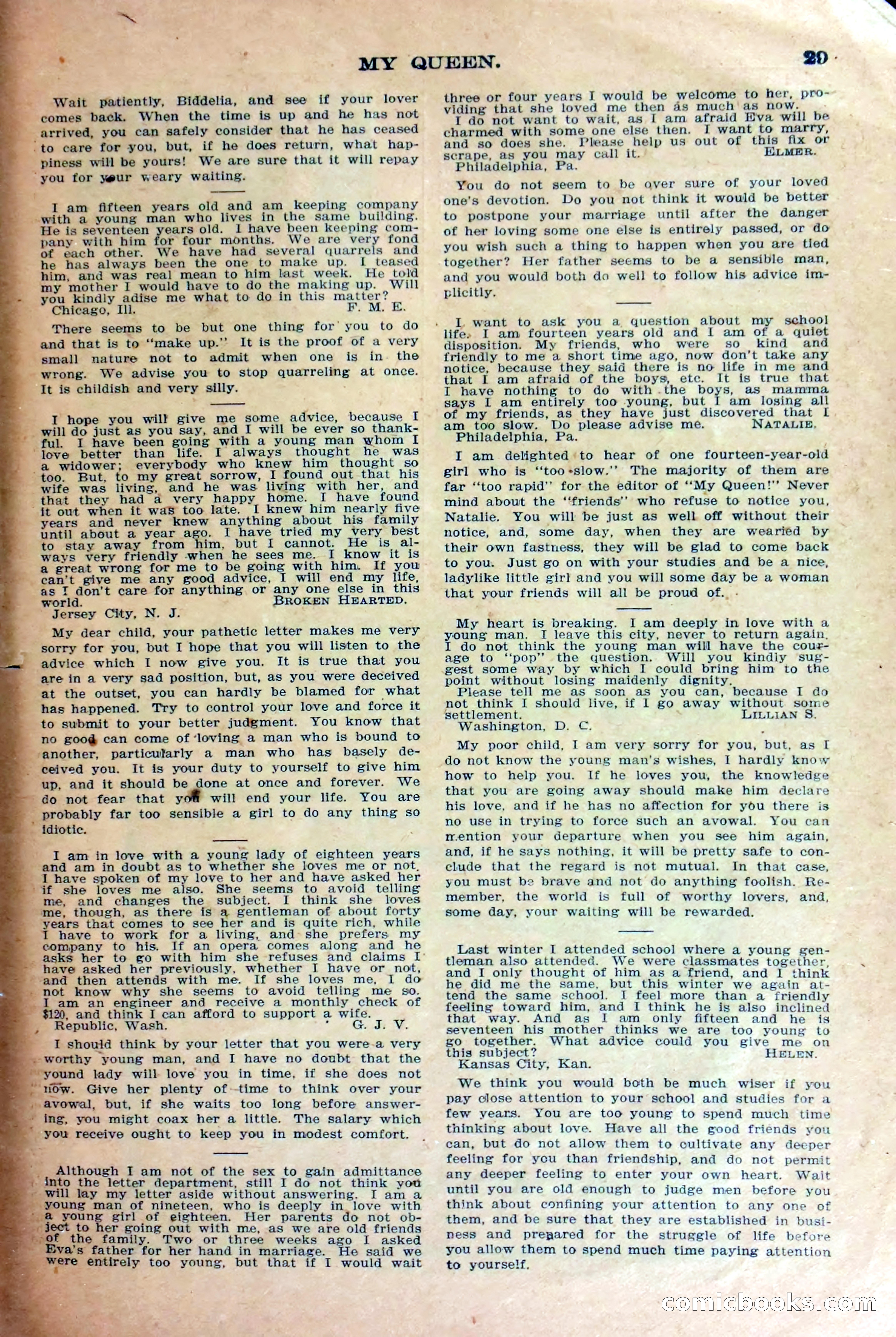 Under Lock and Key; or, Marion Marlowe's Last Role — page 32 of 36