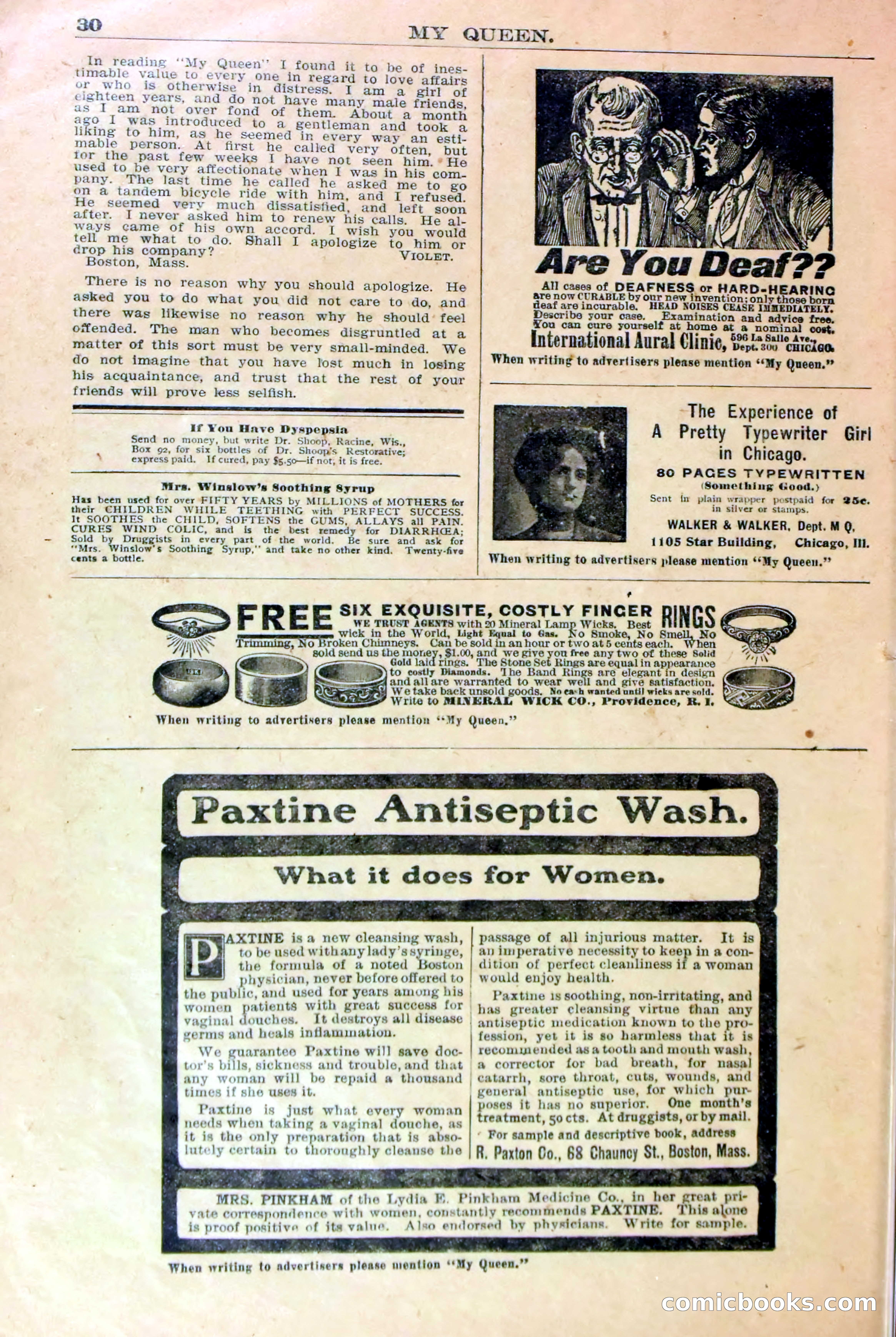 Under Lock and Key; or, Marion Marlowe's Last Role — page 33 of 36