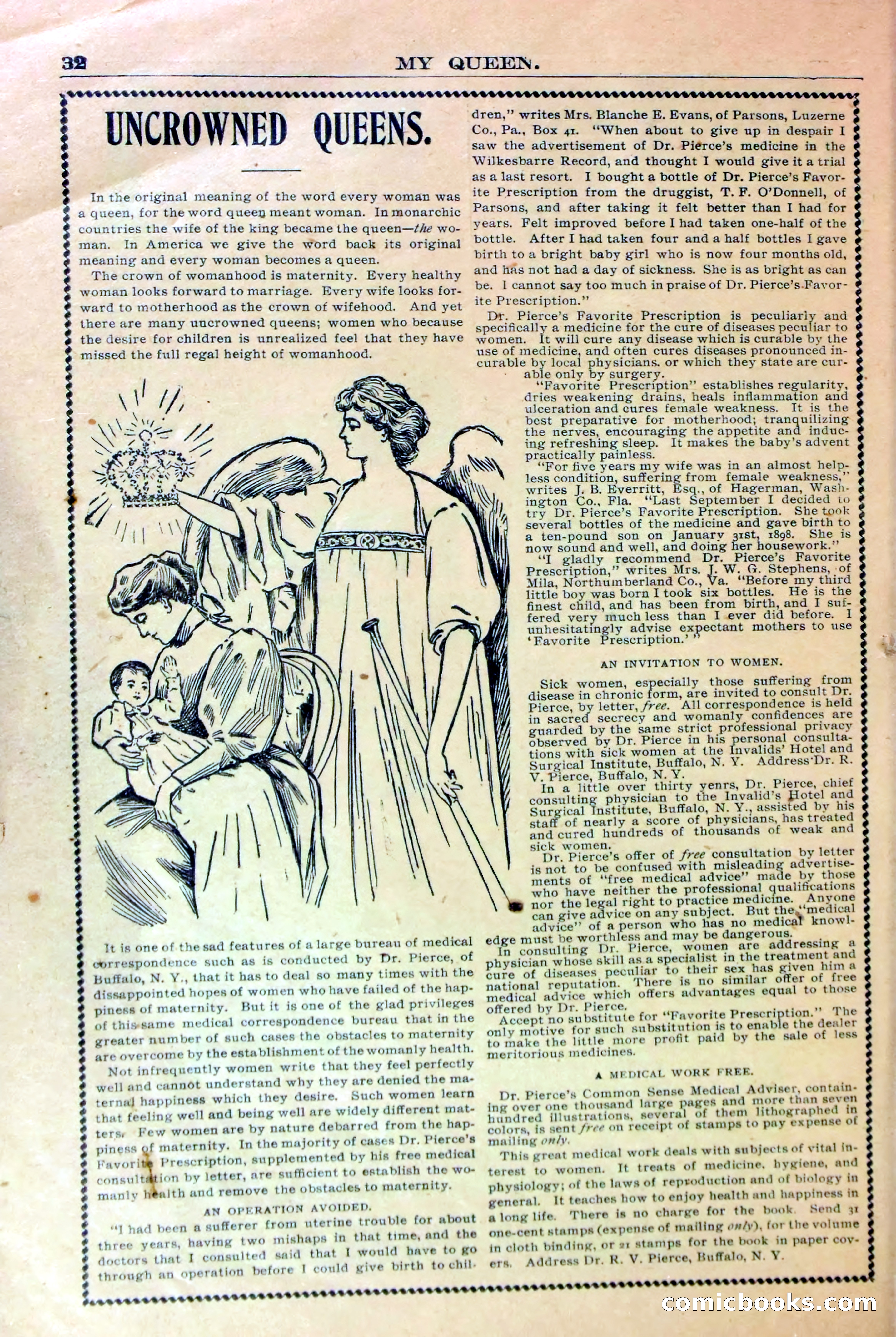 Under Lock and Key; or, Marion Marlowe's Last Role — page 35 of 36