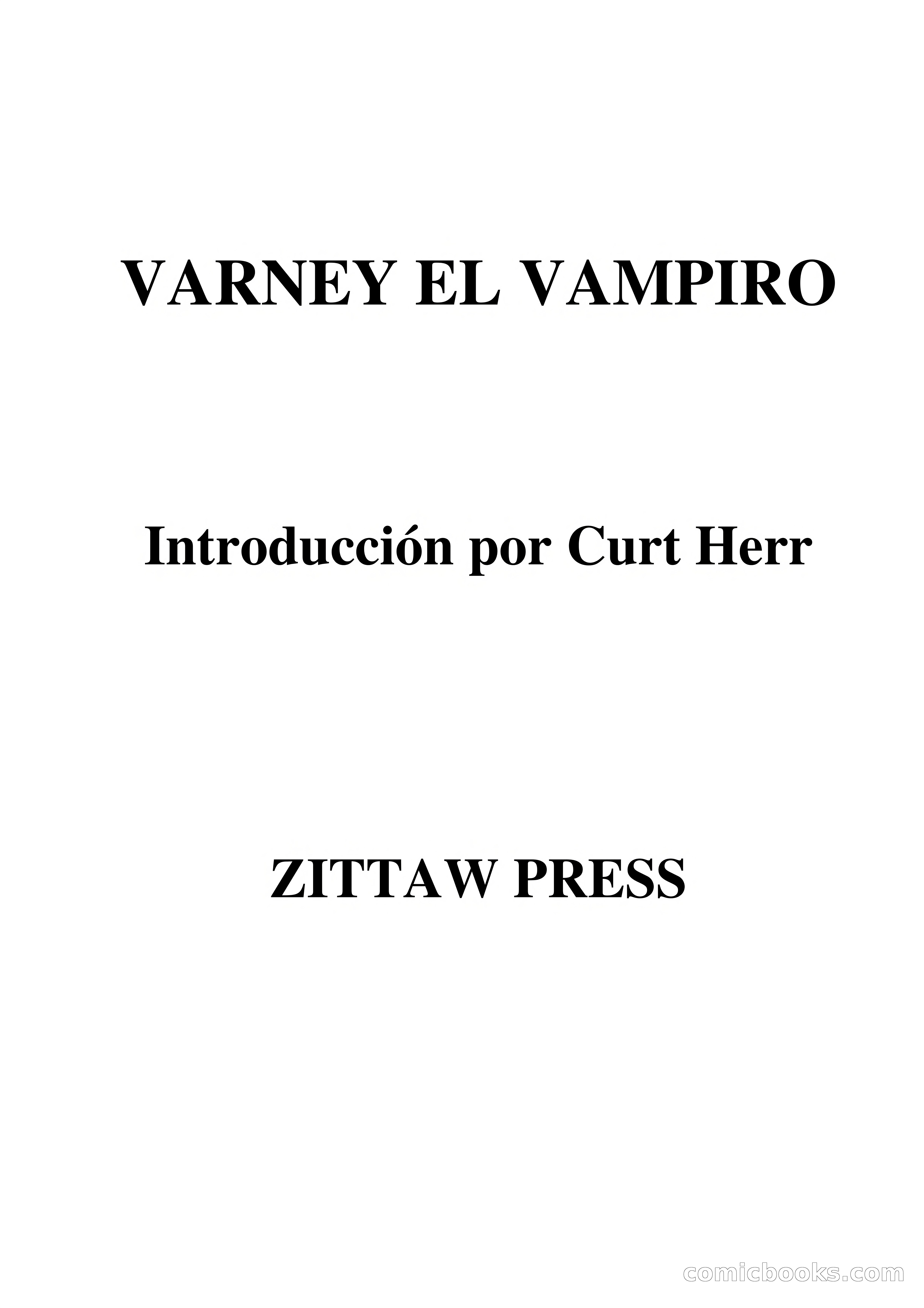 Varney El Vampiro — page 2 of 400