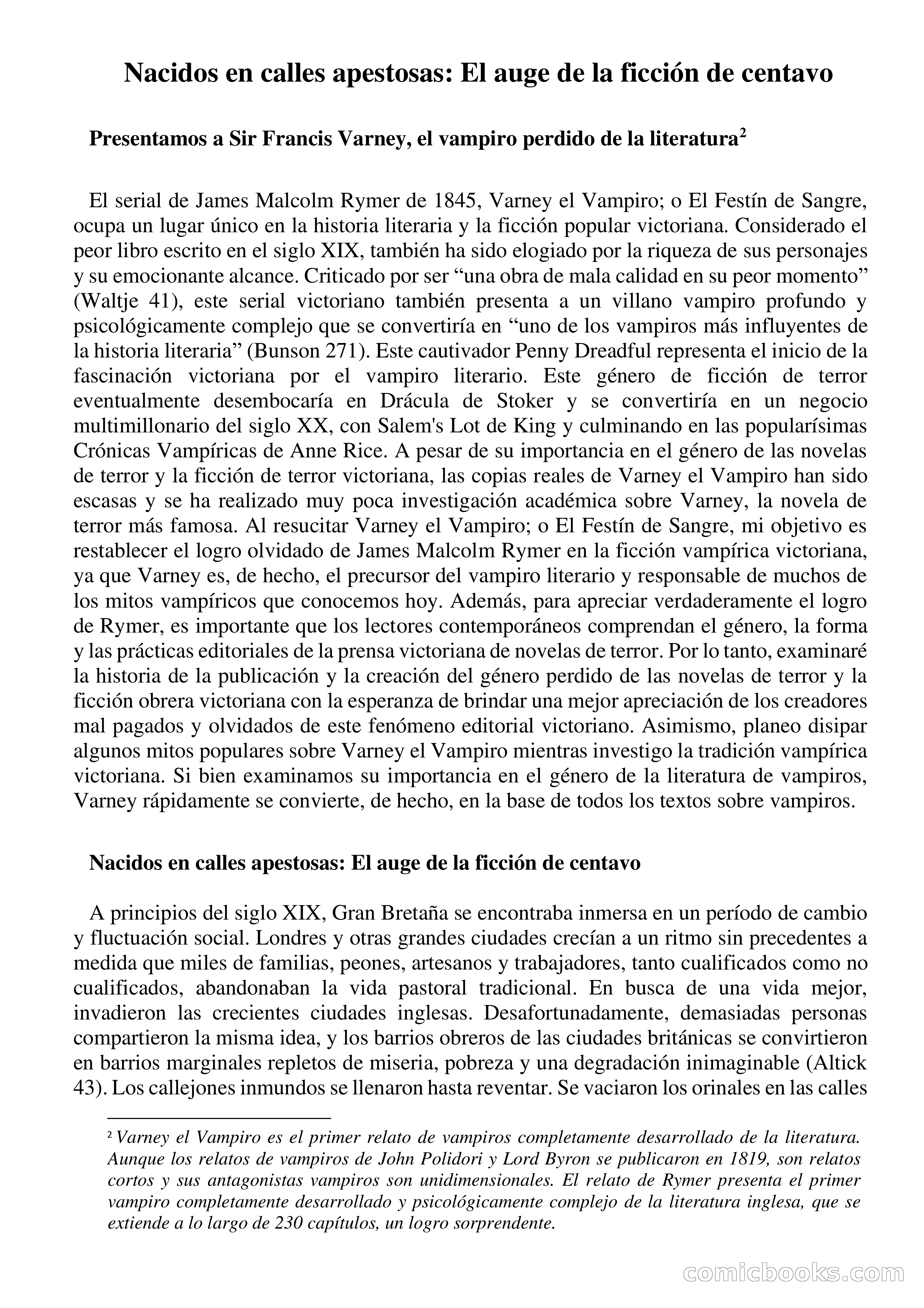 Varney El Vampiro — page 8 of 400