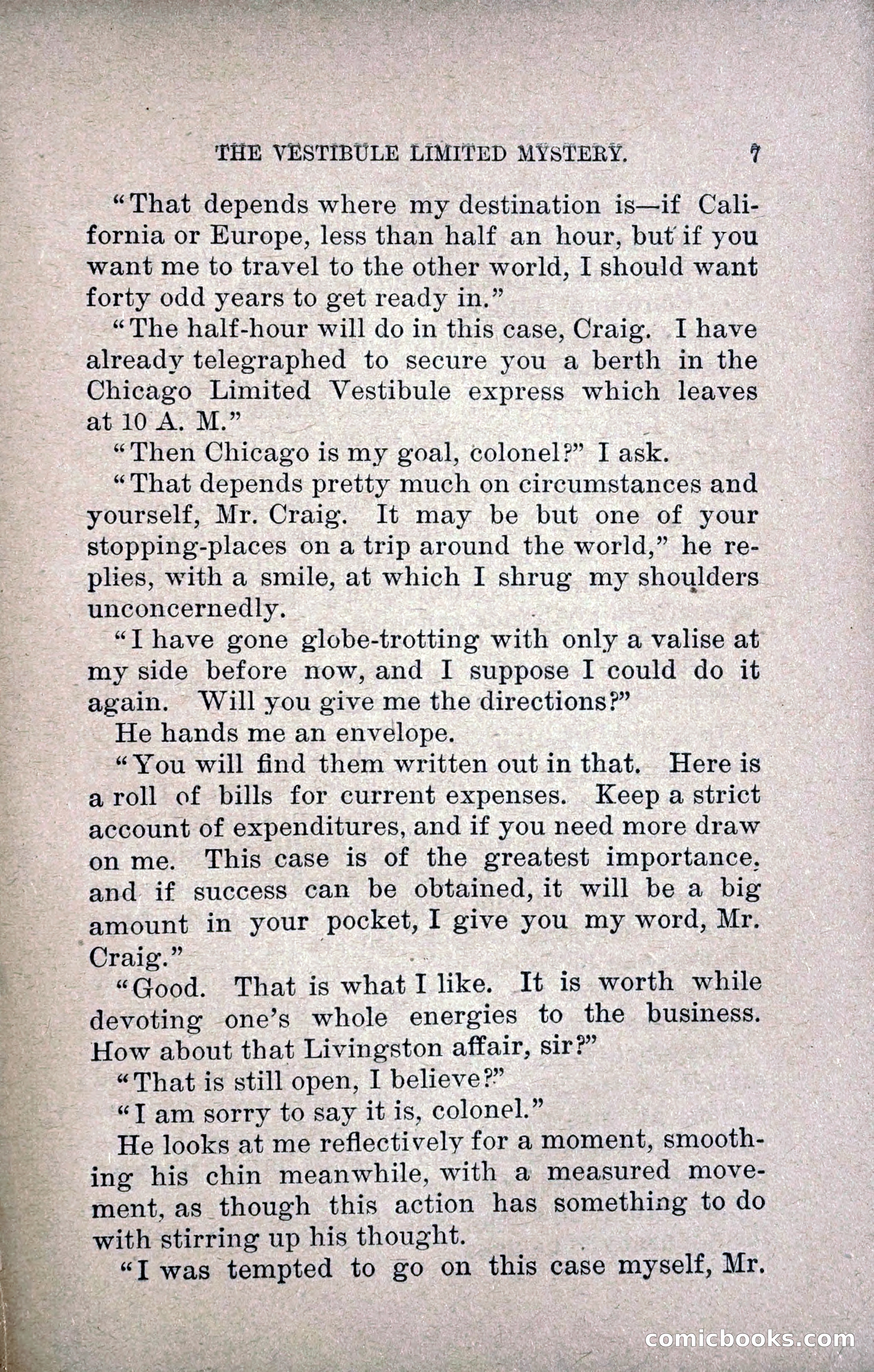 The Vestibule Limited Mystery — page 16 of 219
