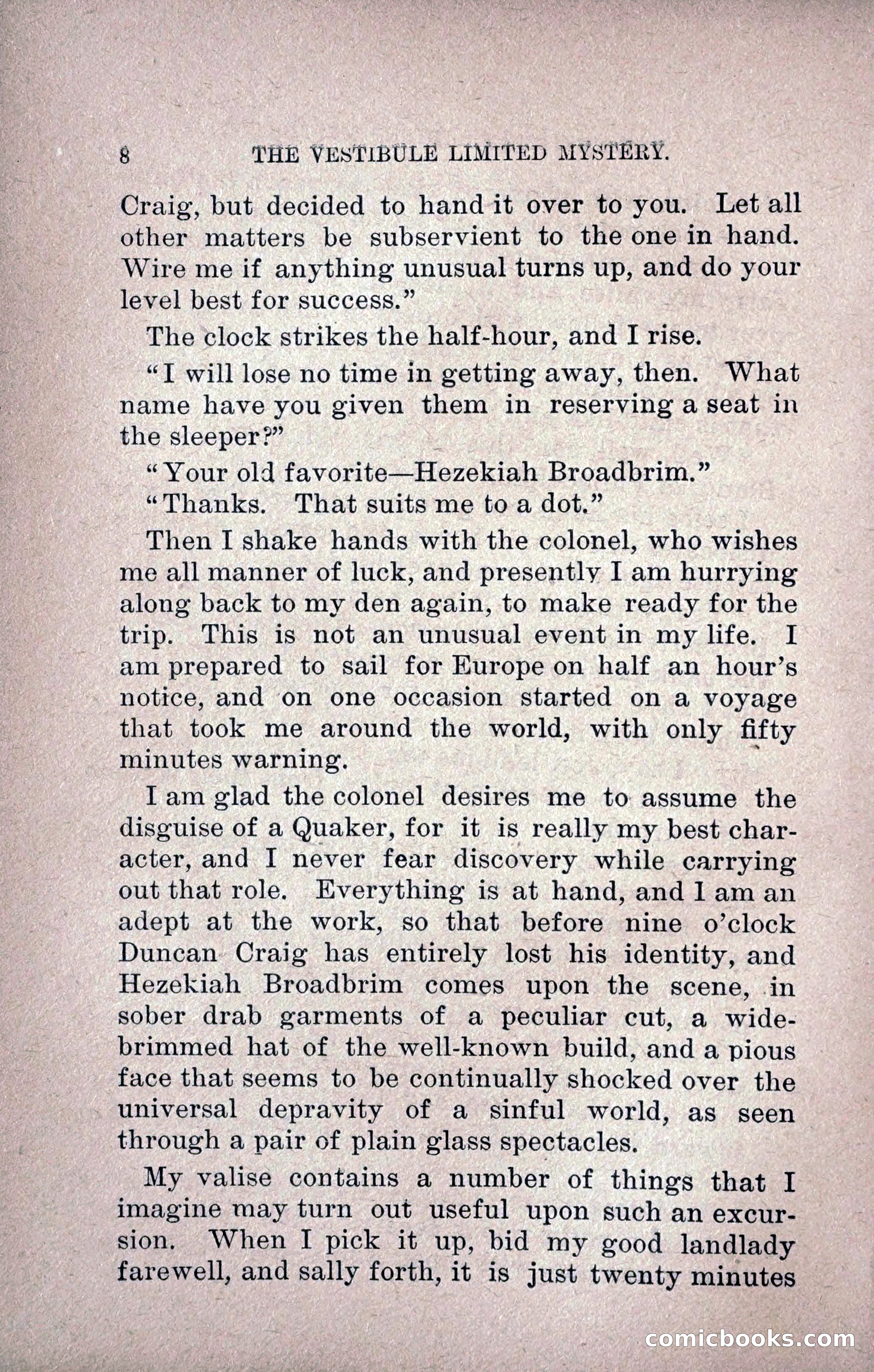 The Vestibule Limited Mystery — page 17 of 219