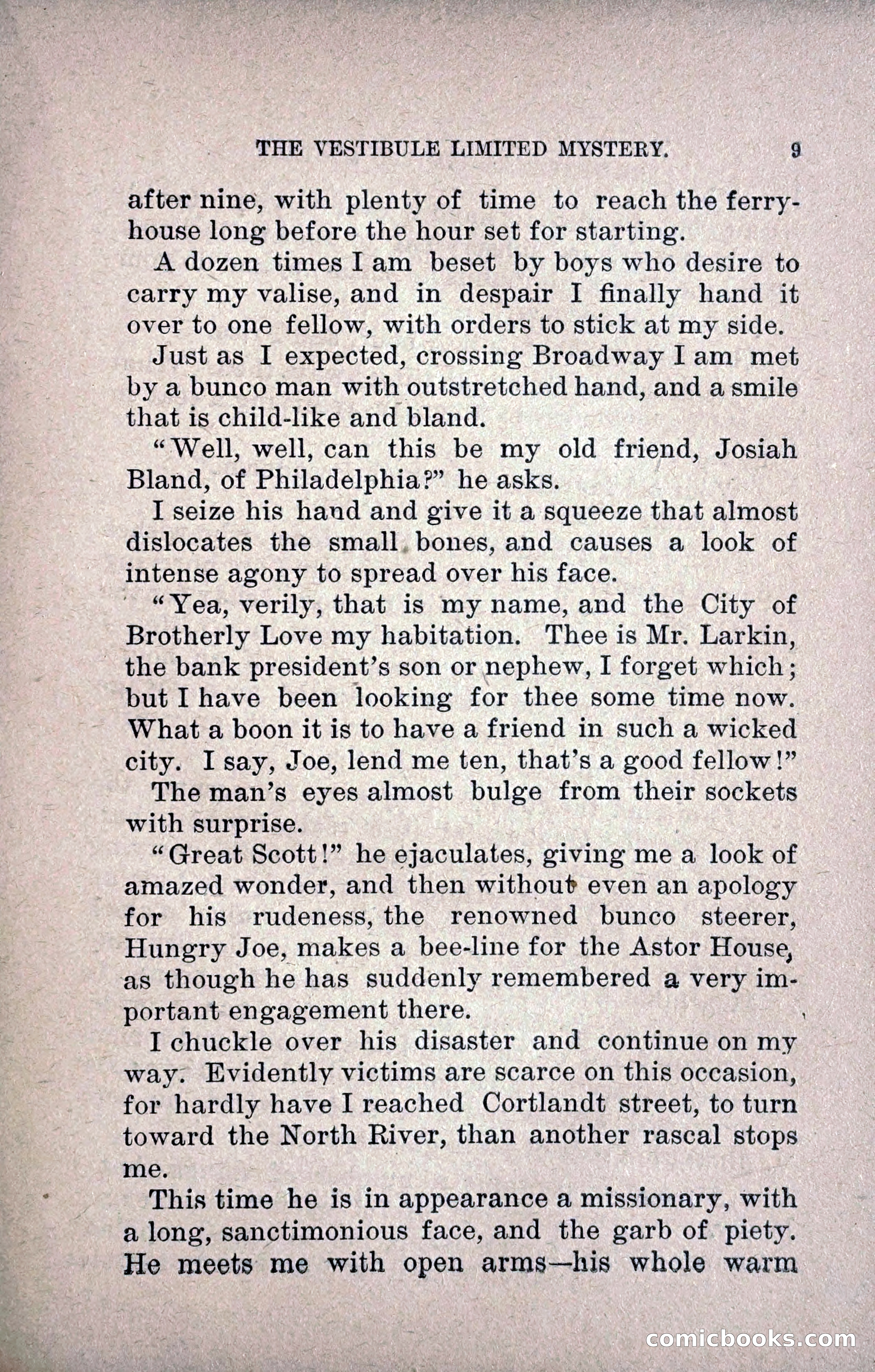 The Vestibule Limited Mystery — page 18 of 219