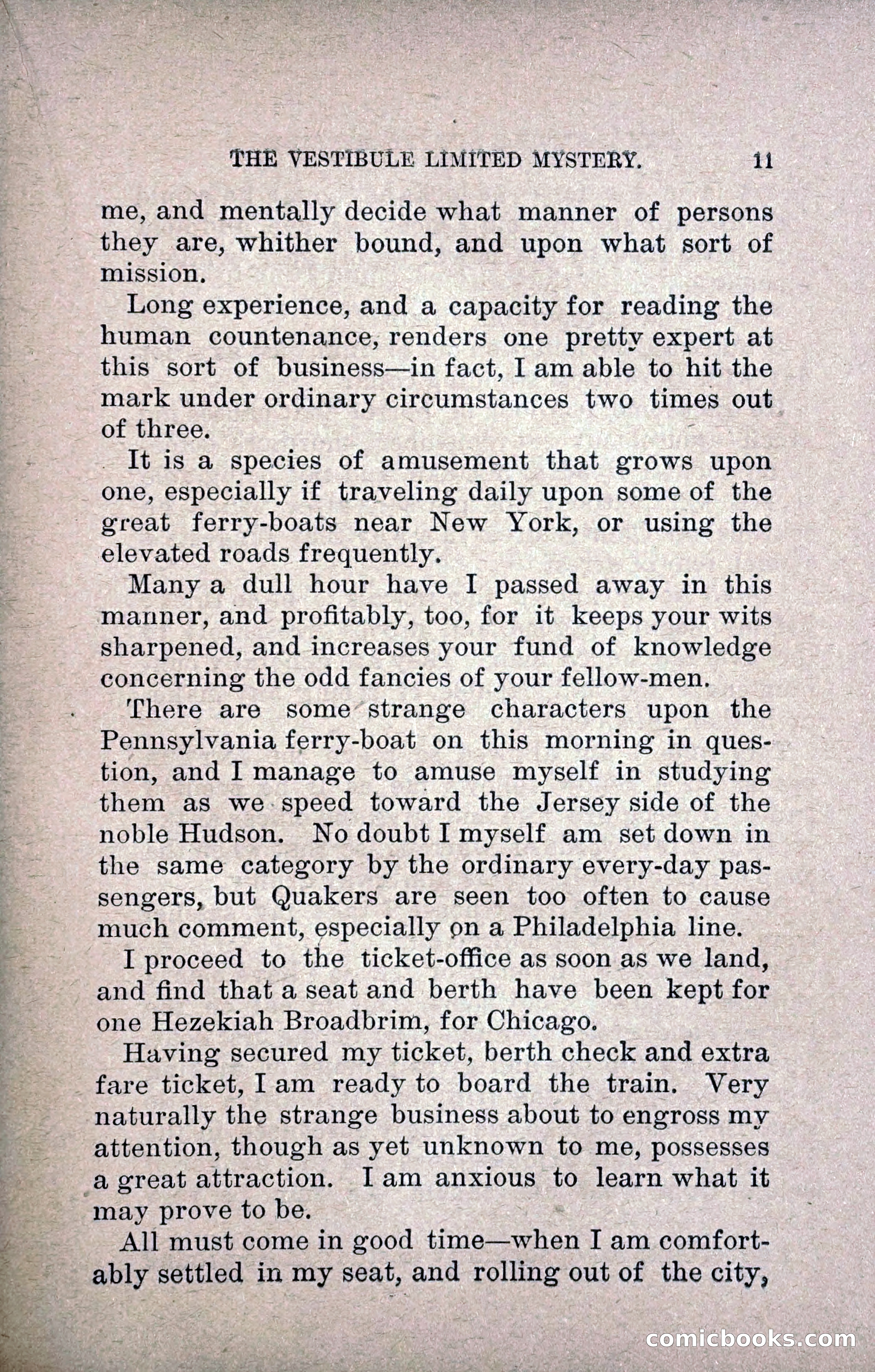 The Vestibule Limited Mystery — page 20 of 219