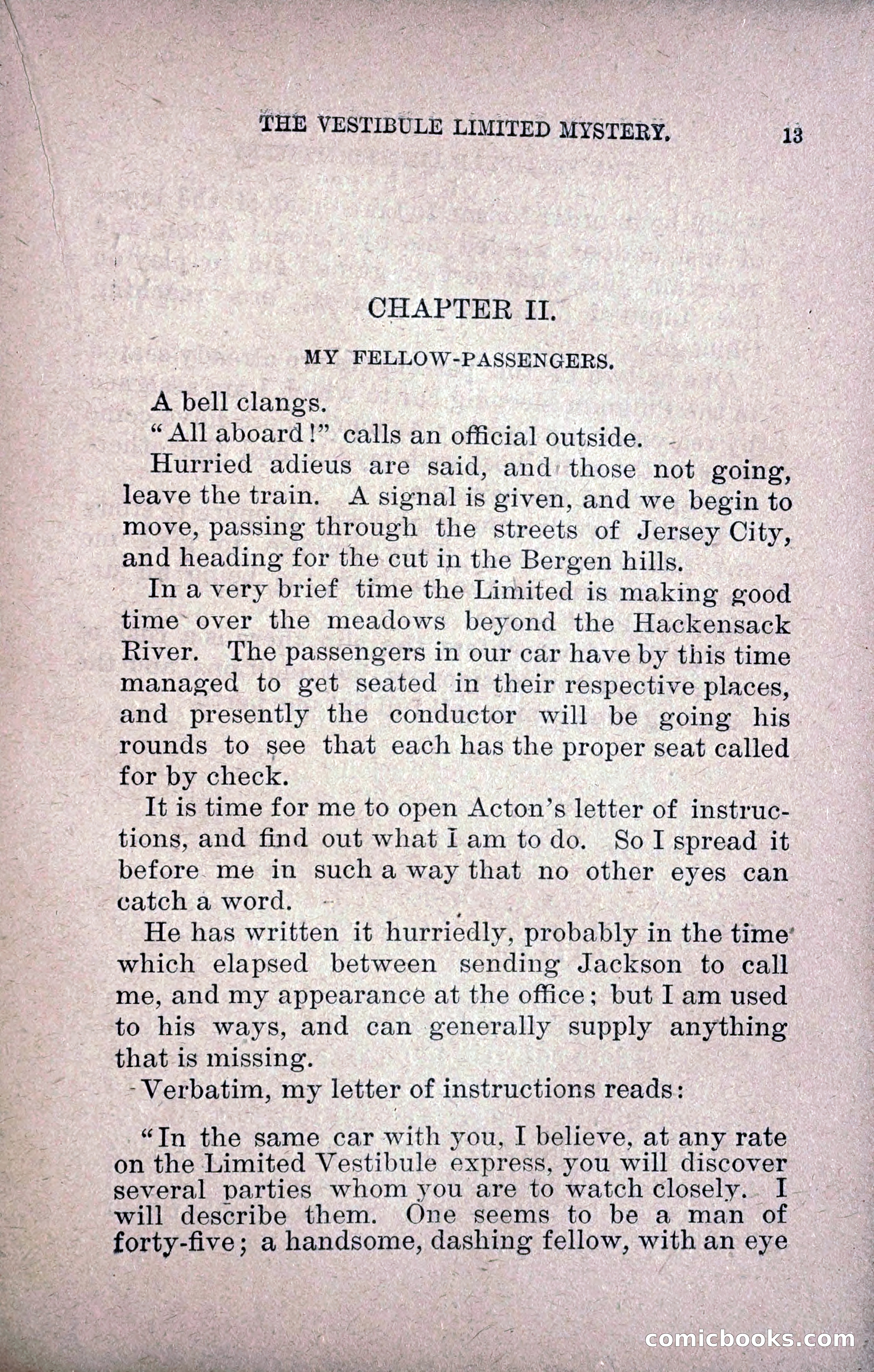 The Vestibule Limited Mystery — page 22 of 219