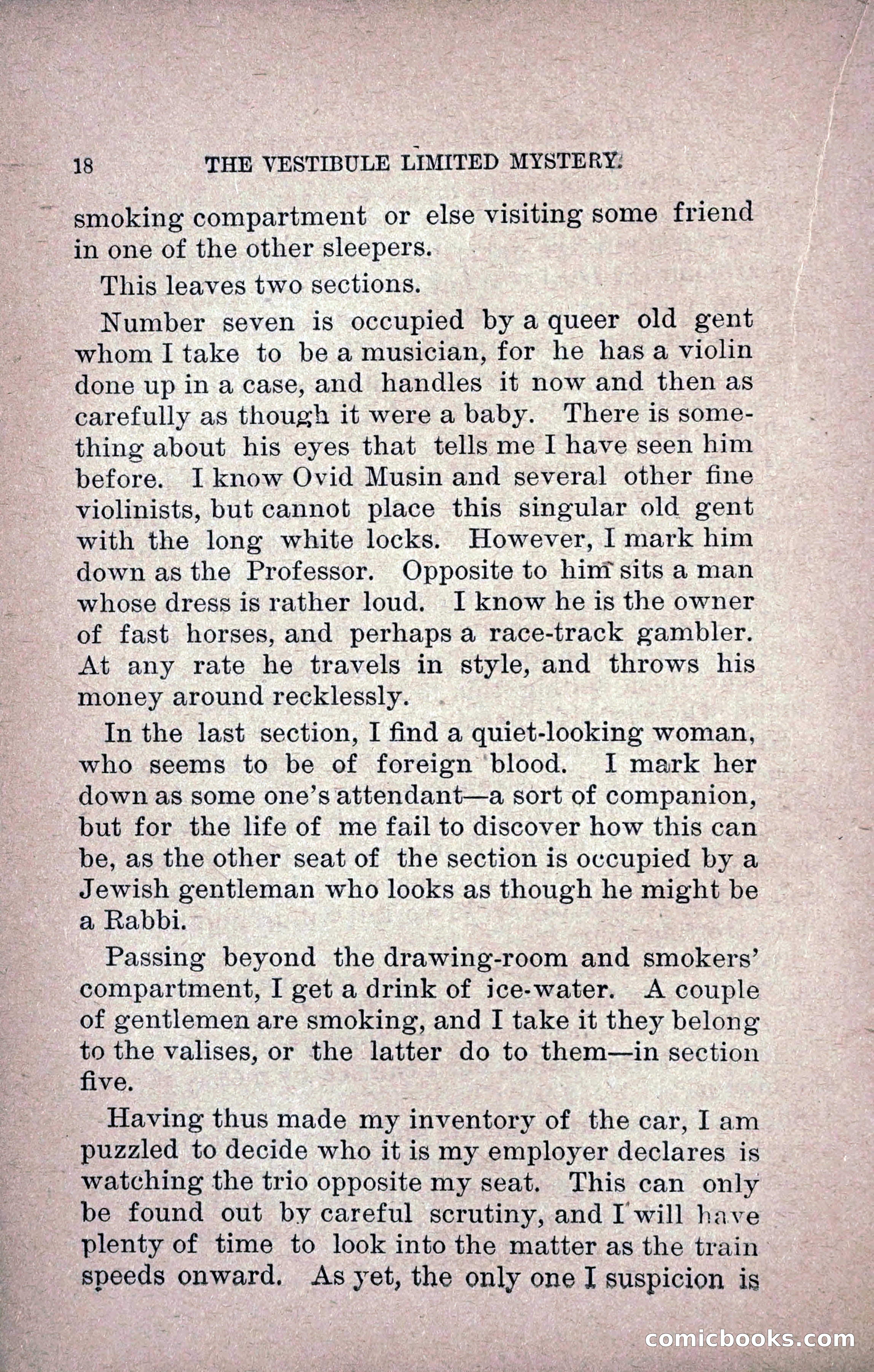 The Vestibule Limited Mystery — page 27 of 219