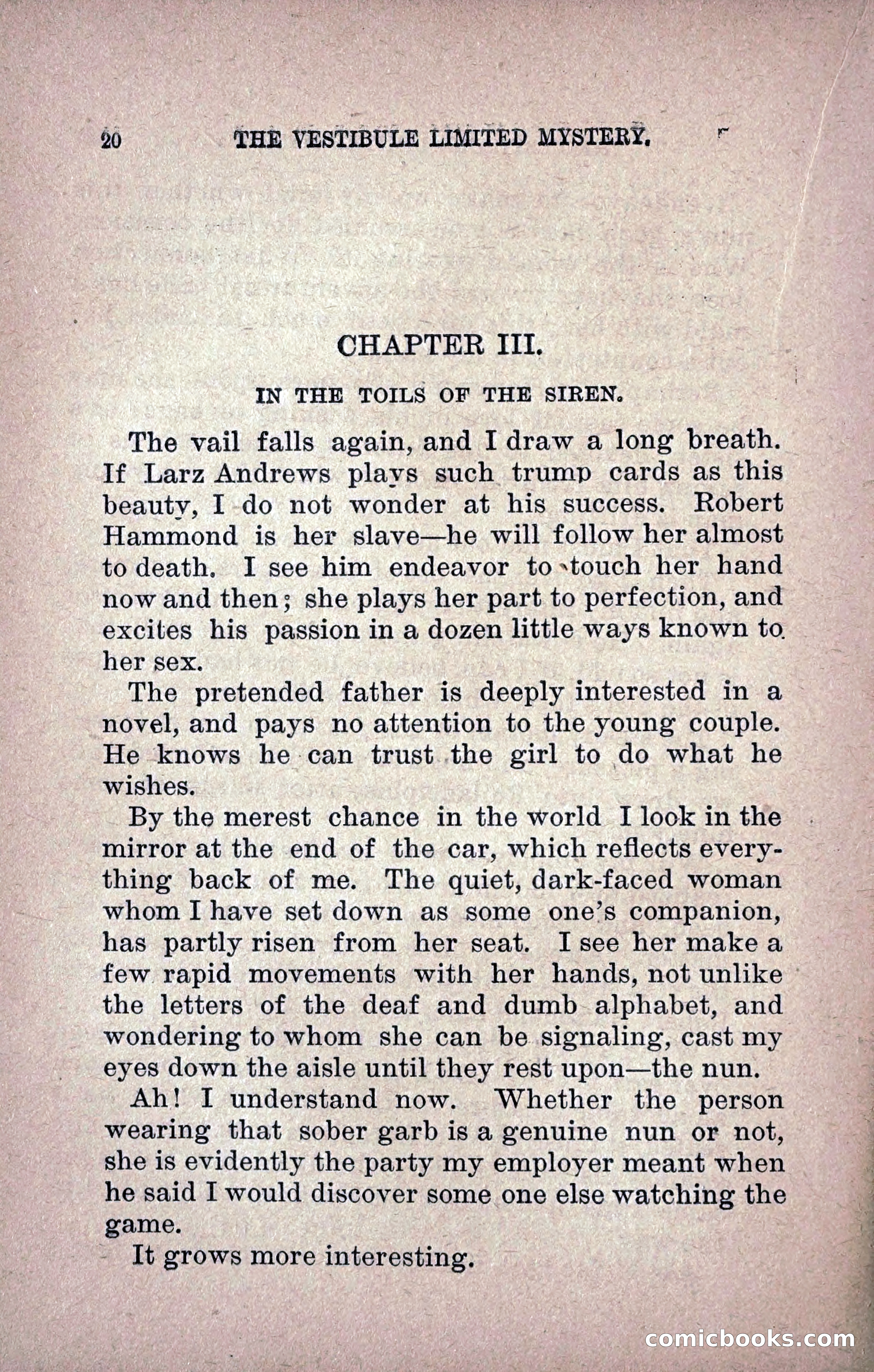 The Vestibule Limited Mystery — page 29 of 219