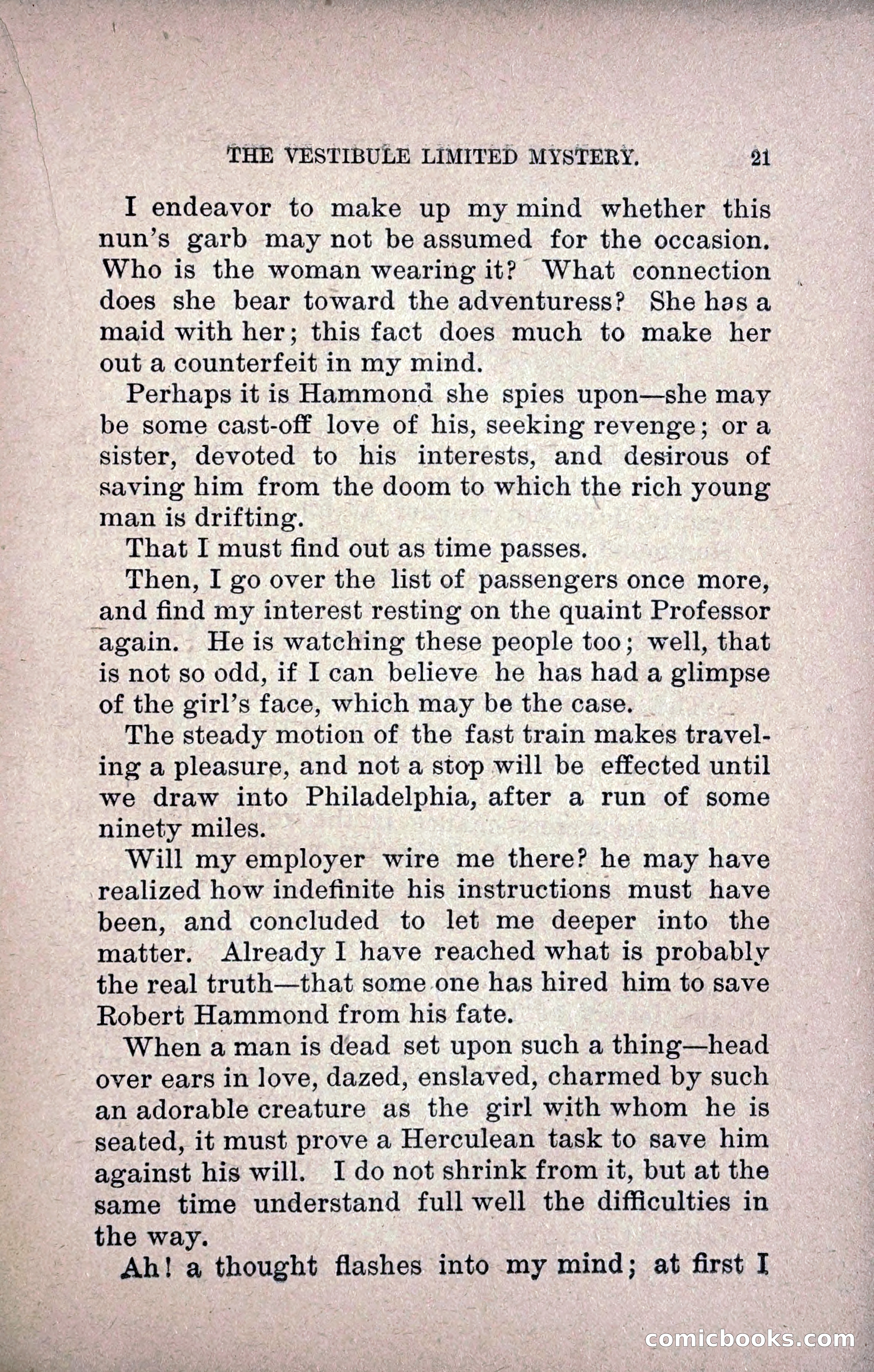 The Vestibule Limited Mystery — page 30 of 219