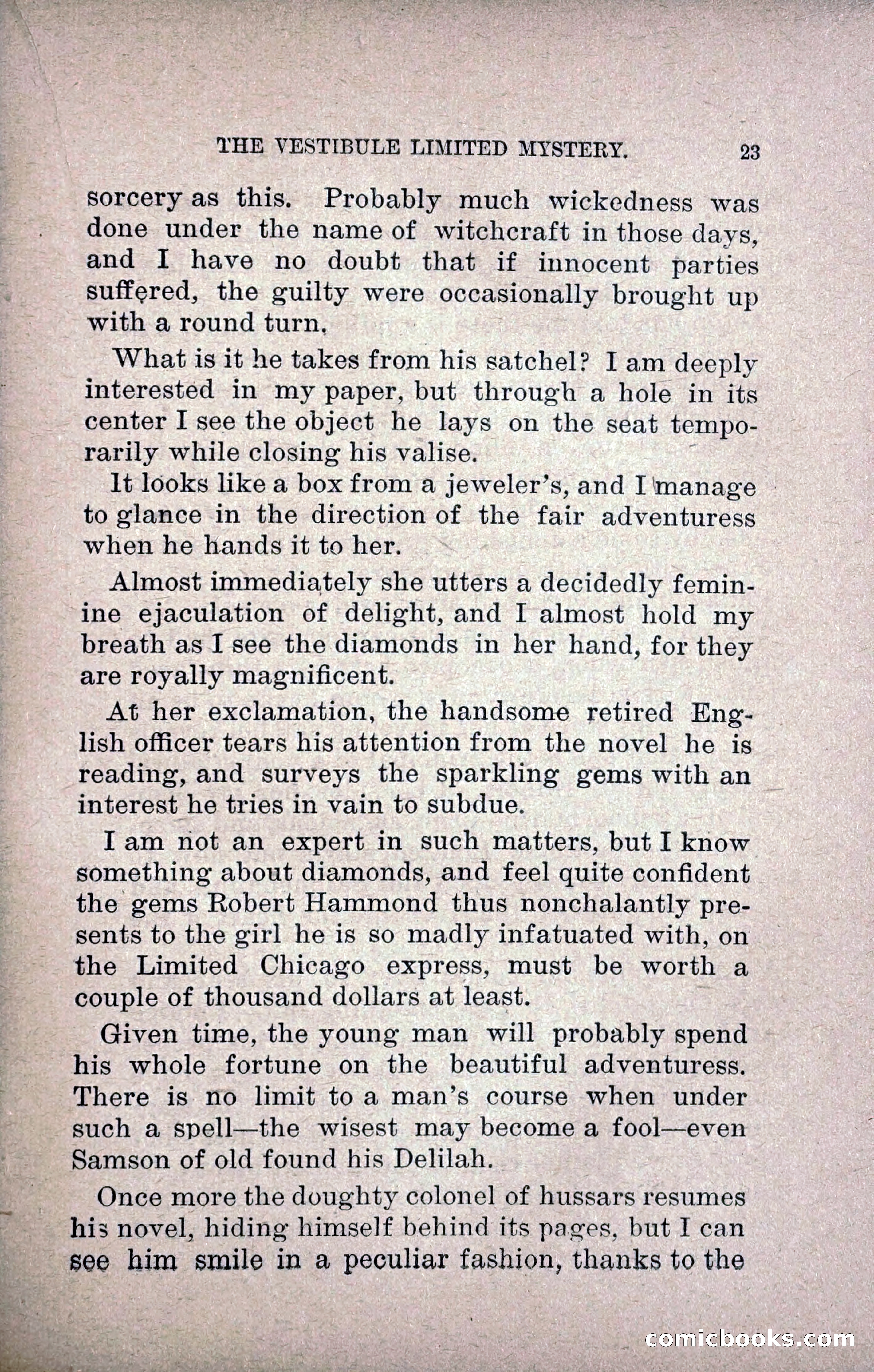 The Vestibule Limited Mystery — page 32 of 219