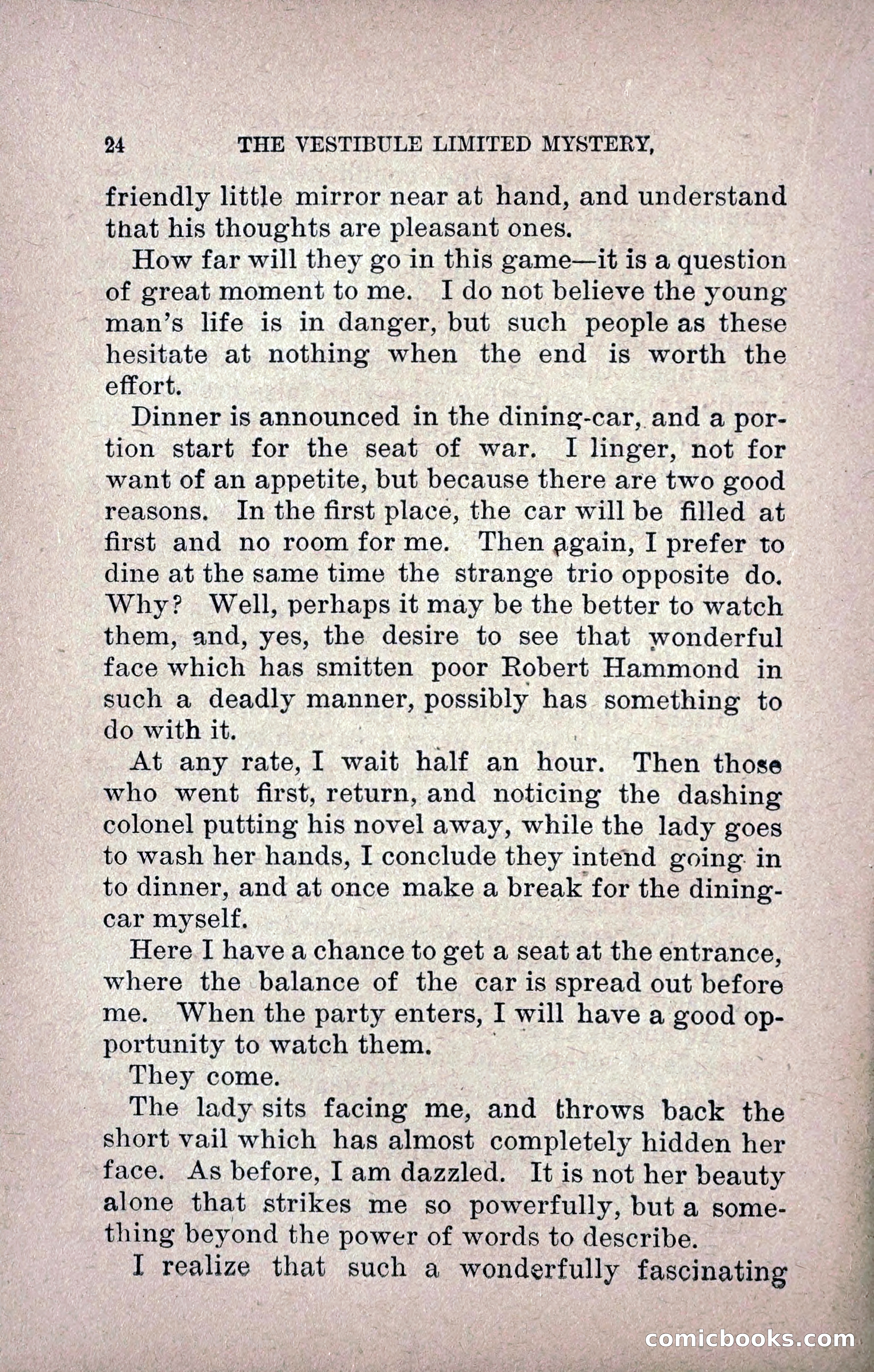 The Vestibule Limited Mystery — page 33 of 219