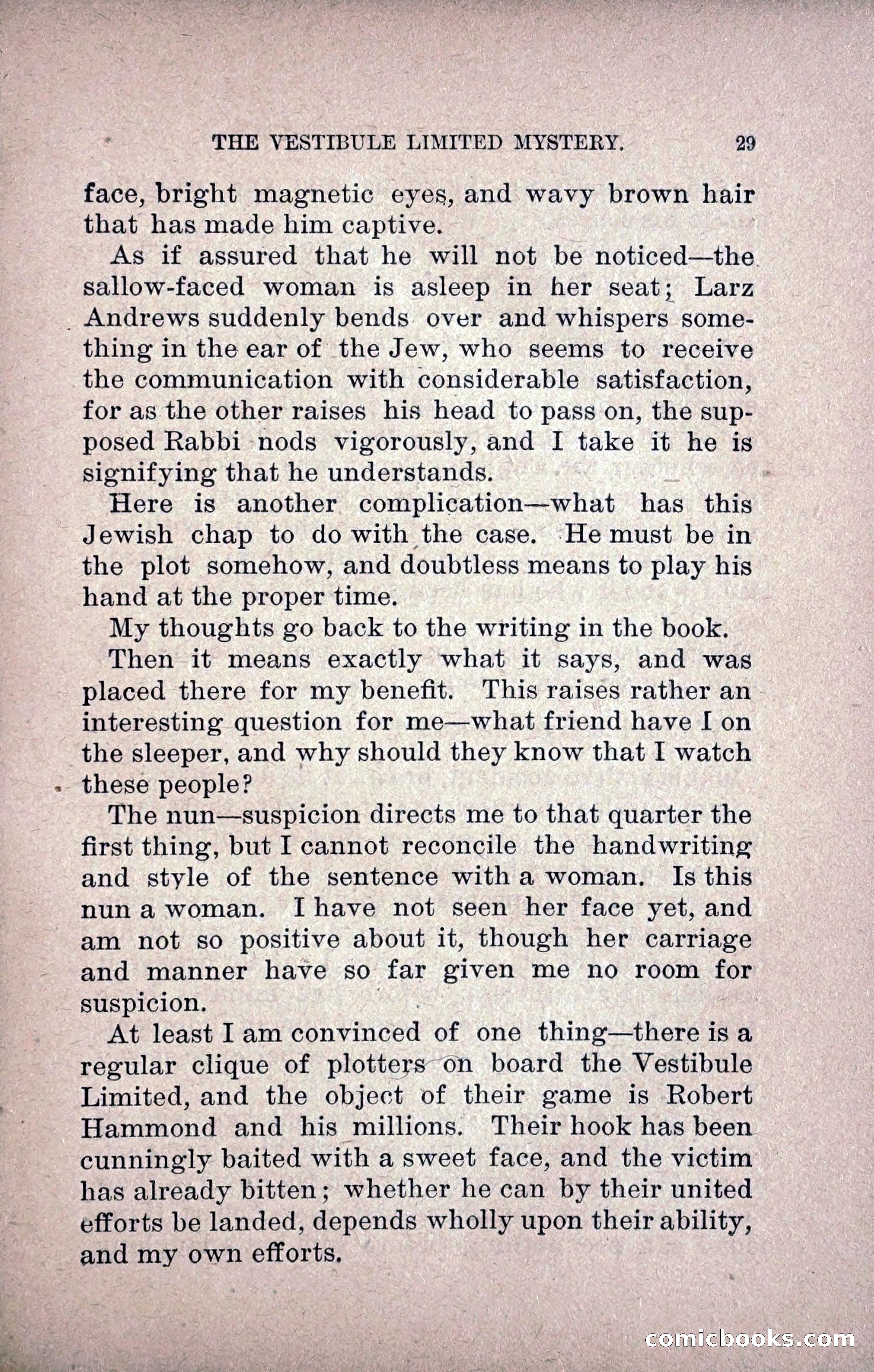 The Vestibule Limited Mystery — page 38 of 219