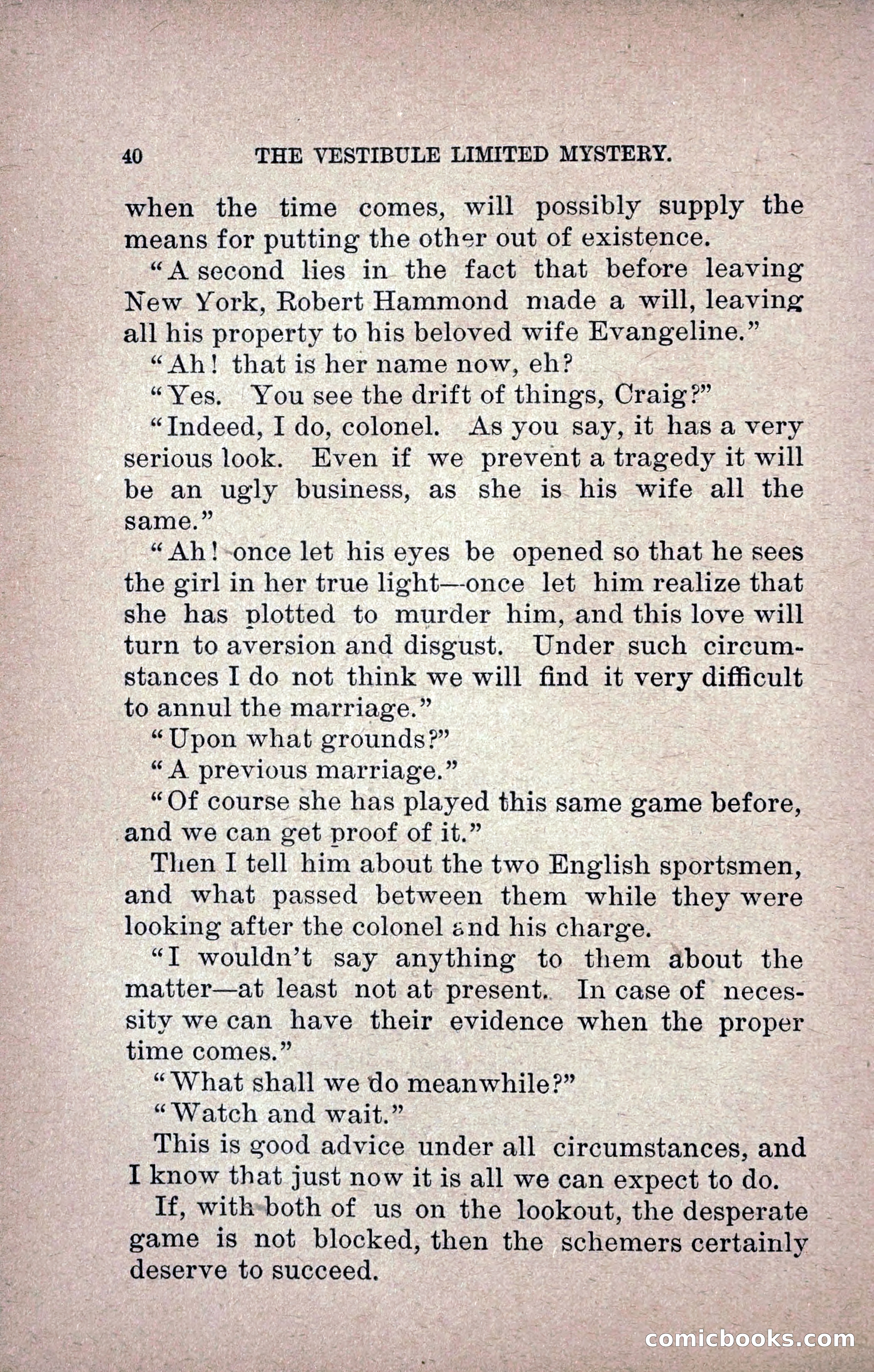The Vestibule Limited Mystery — page 49 of 219