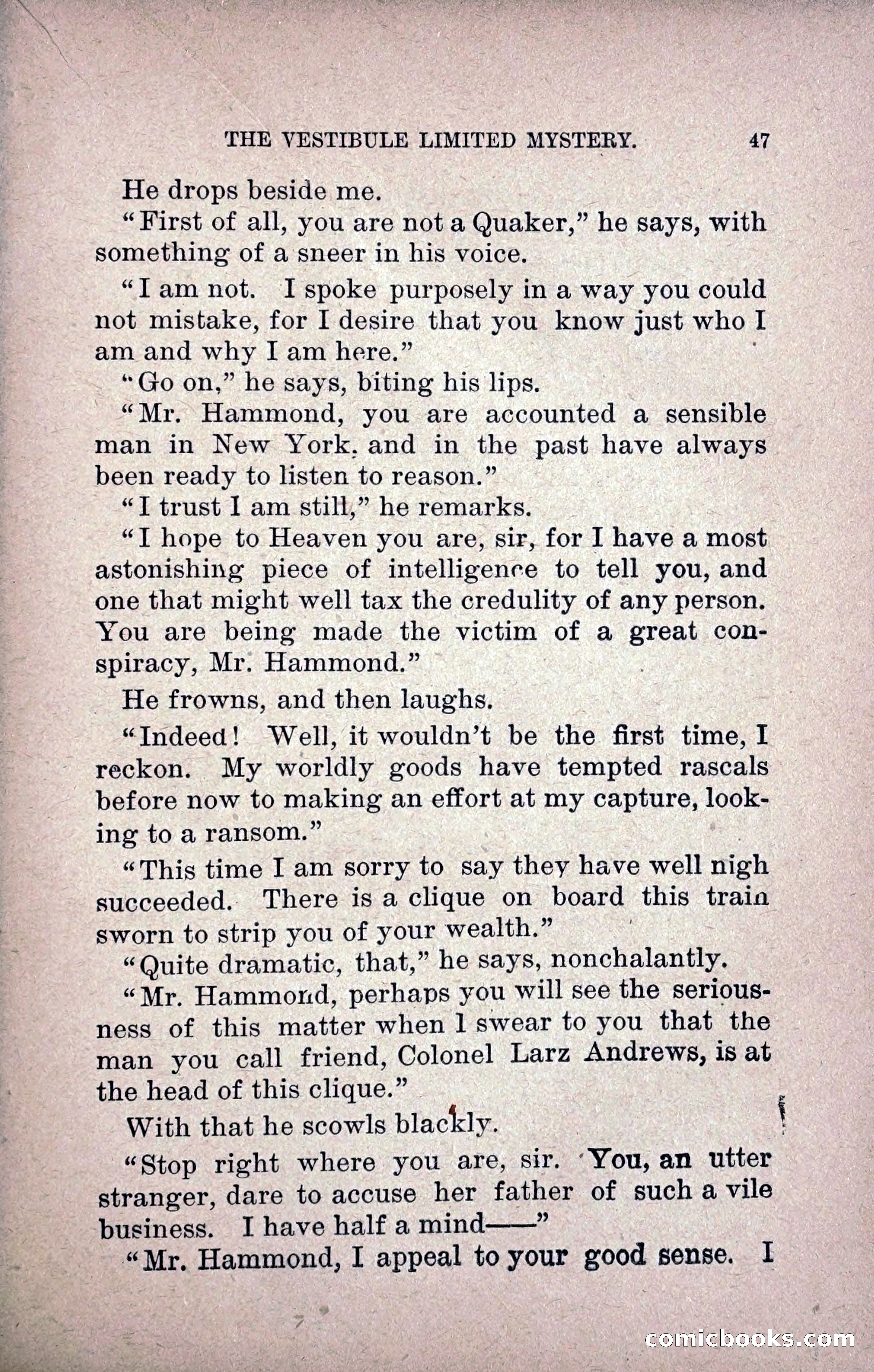 The Vestibule Limited Mystery — page 56 of 219