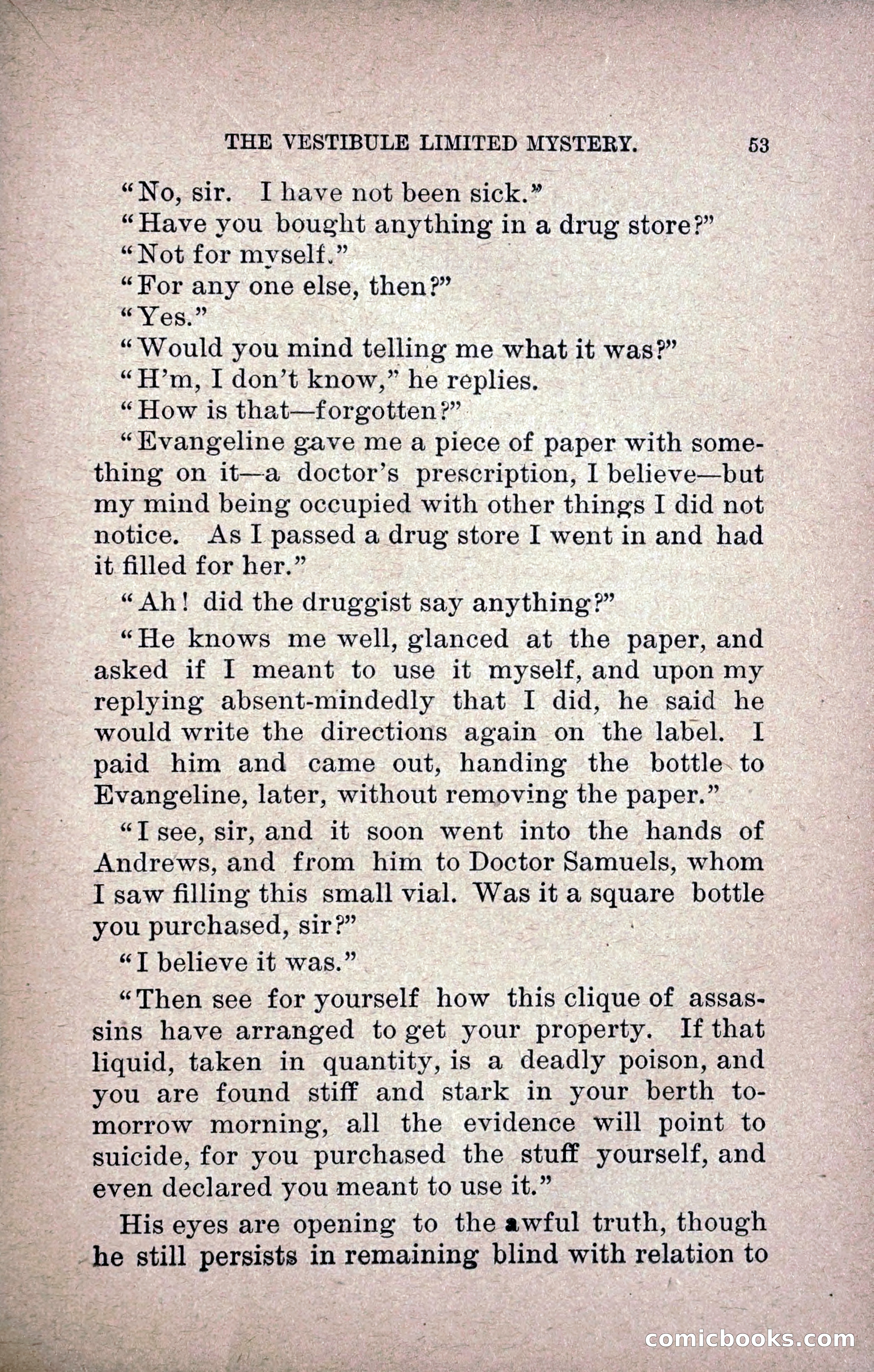 The Vestibule Limited Mystery — page 62 of 219