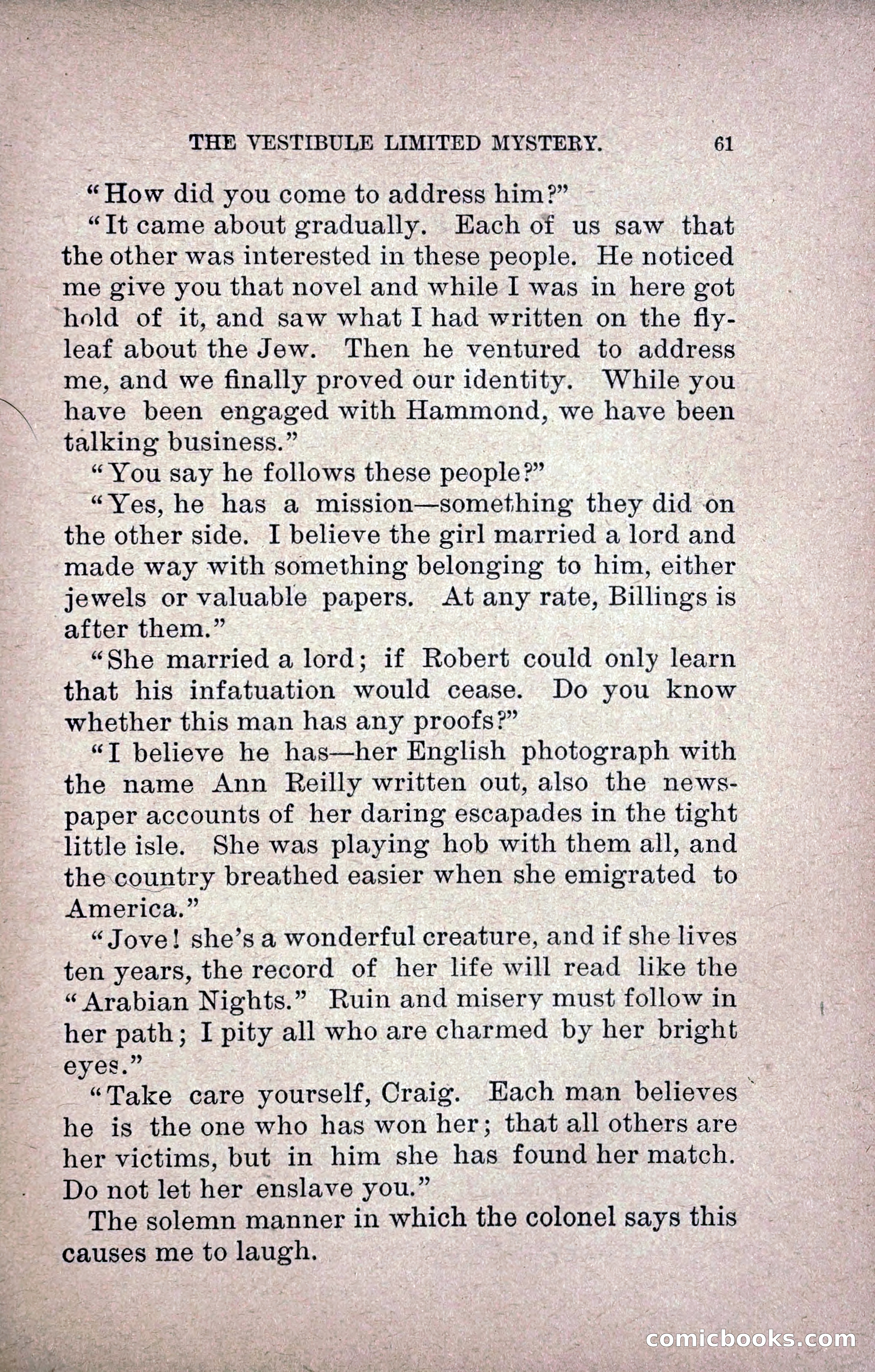 The Vestibule Limited Mystery — page 70 of 219