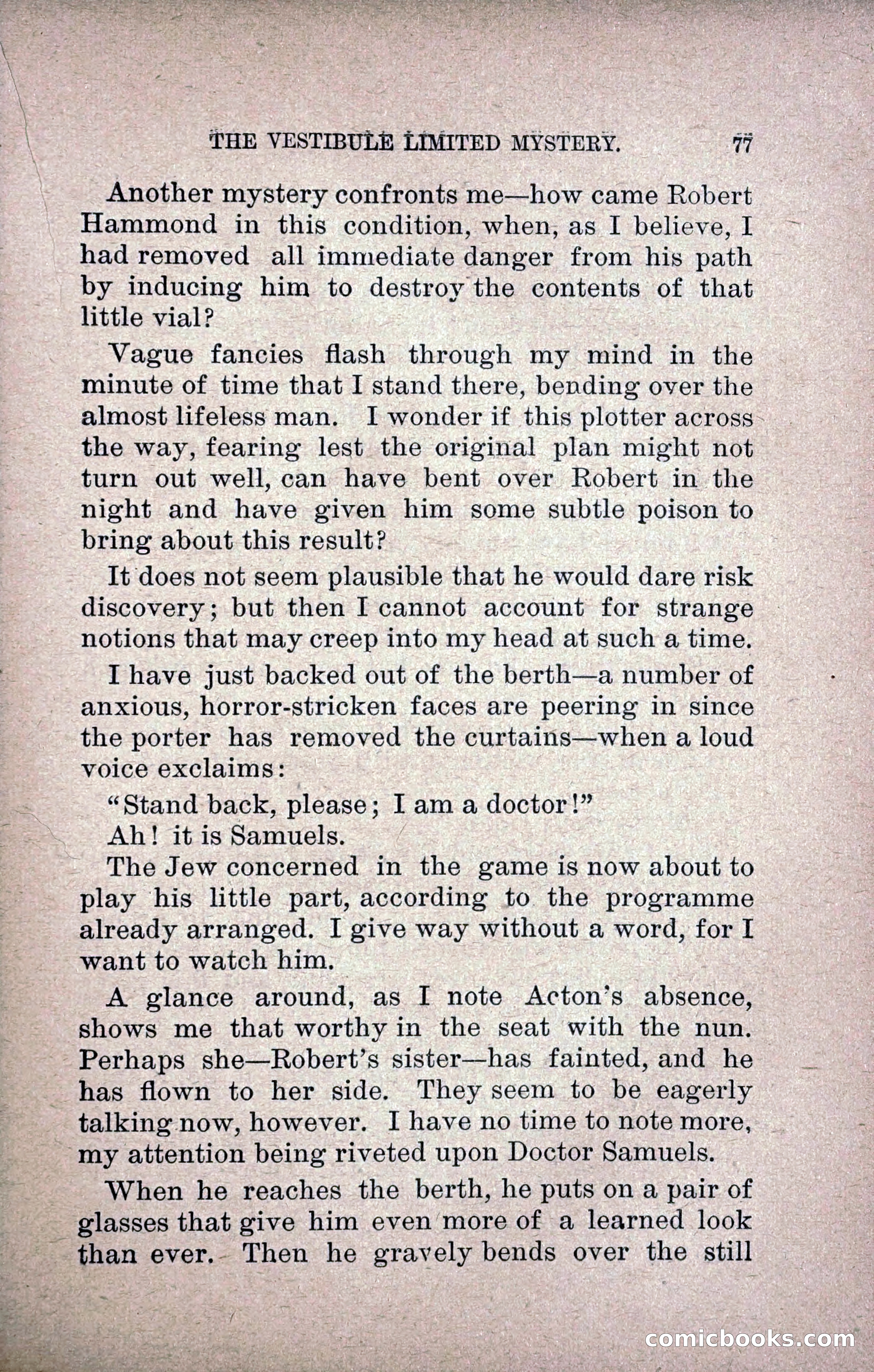 The Vestibule Limited Mystery — page 86 of 219