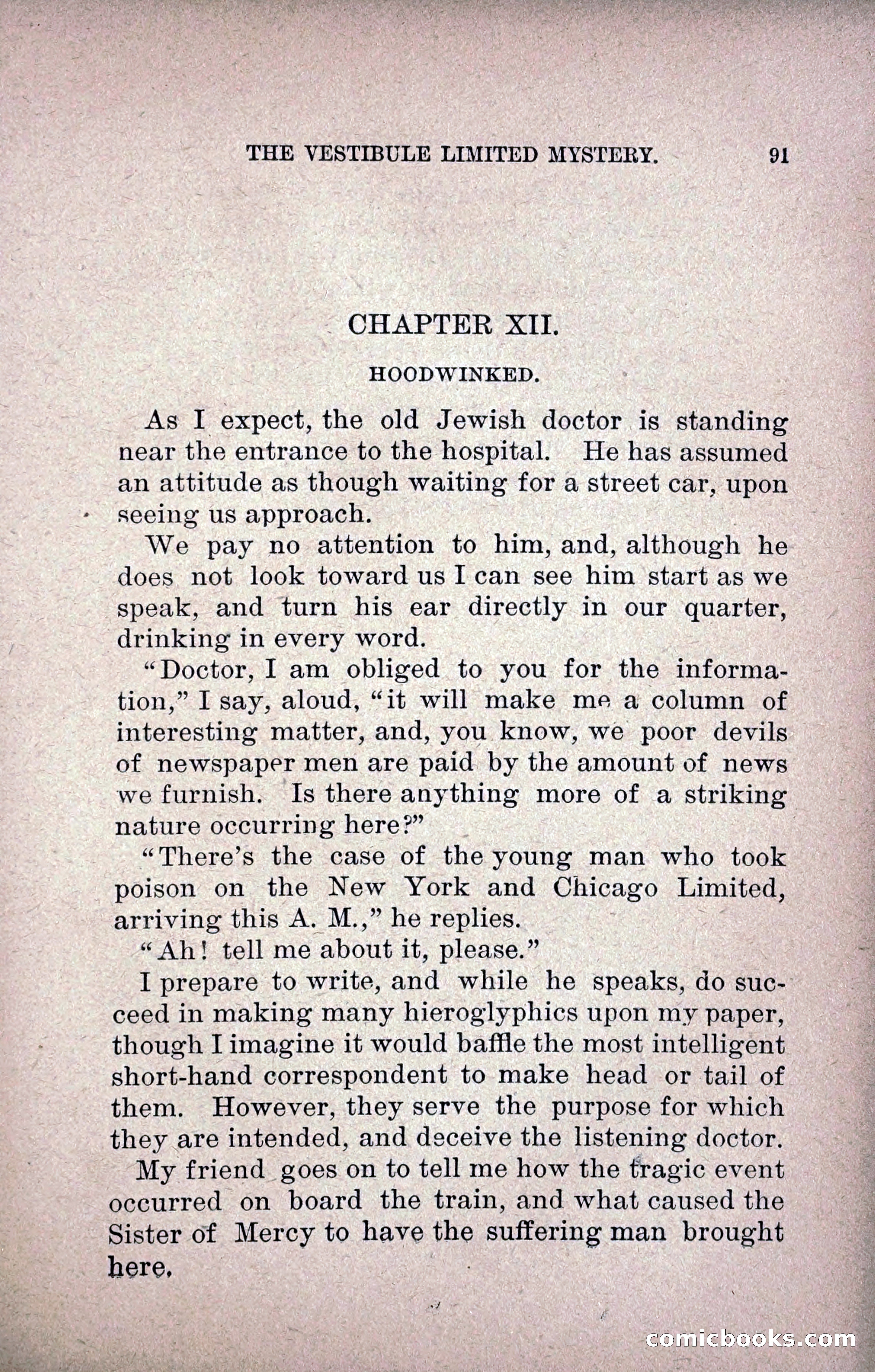 The Vestibule Limited Mystery — page 100 of 219