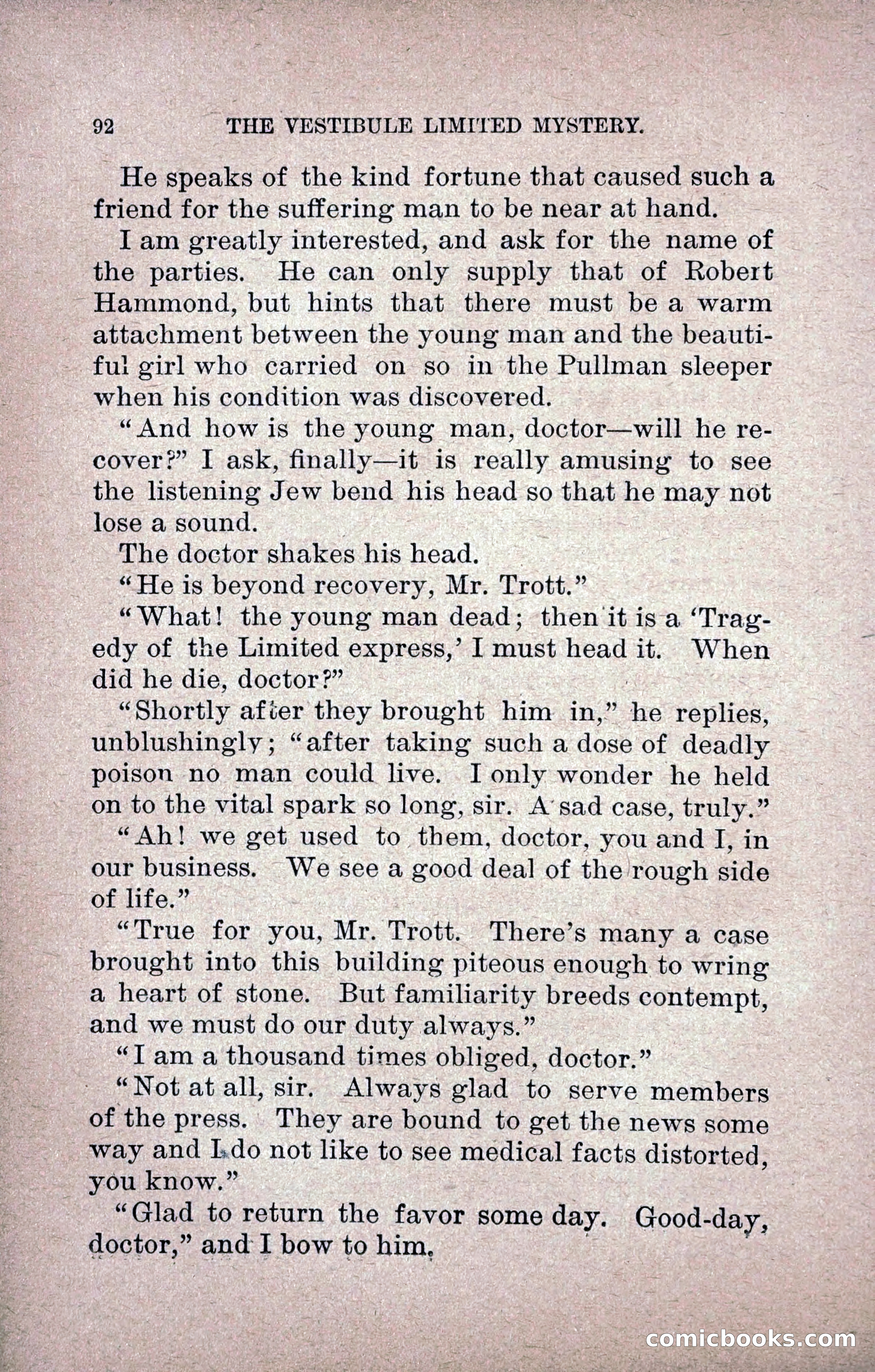 The Vestibule Limited Mystery — page 101 of 219