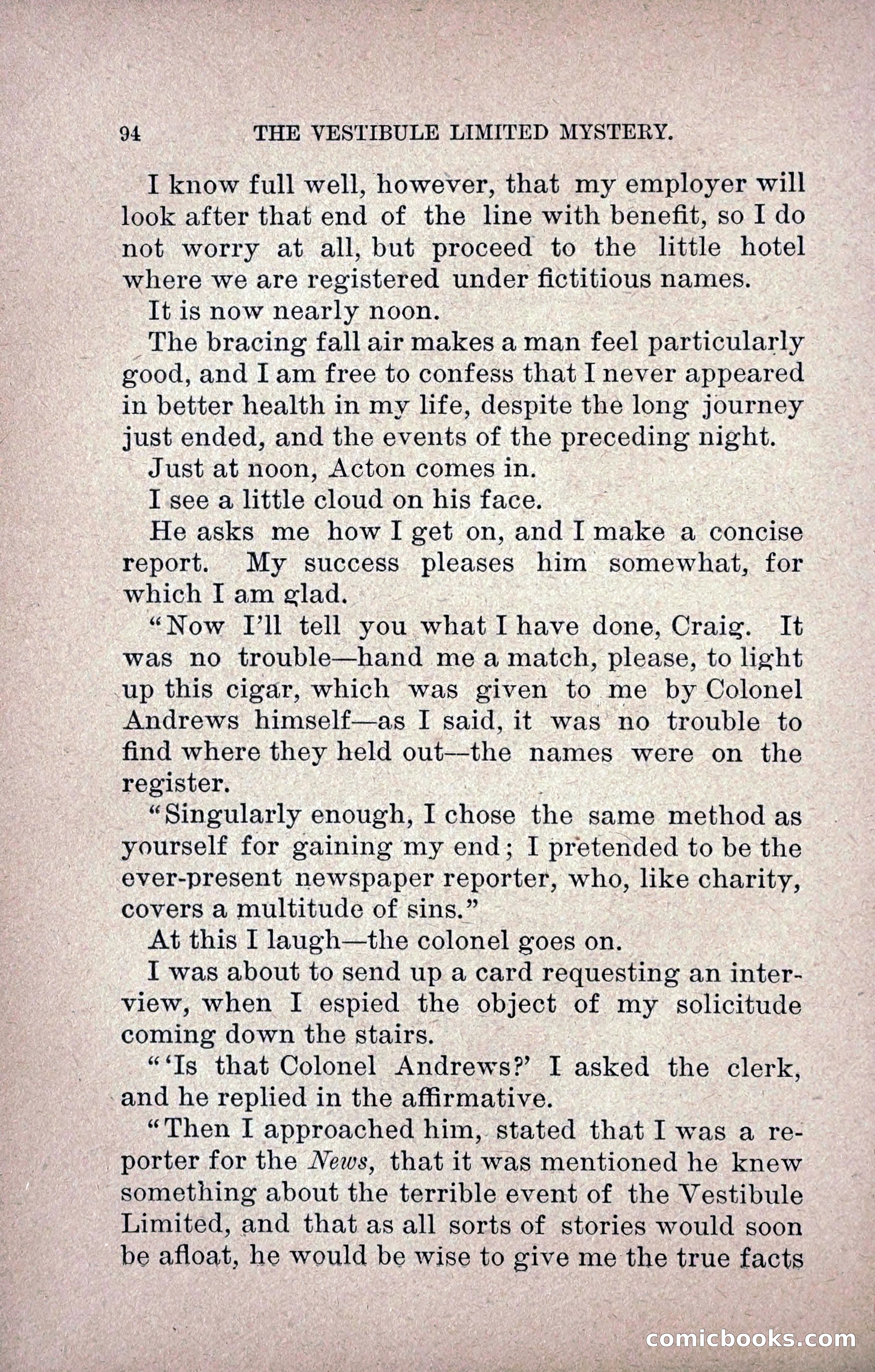 The Vestibule Limited Mystery — page 103 of 219